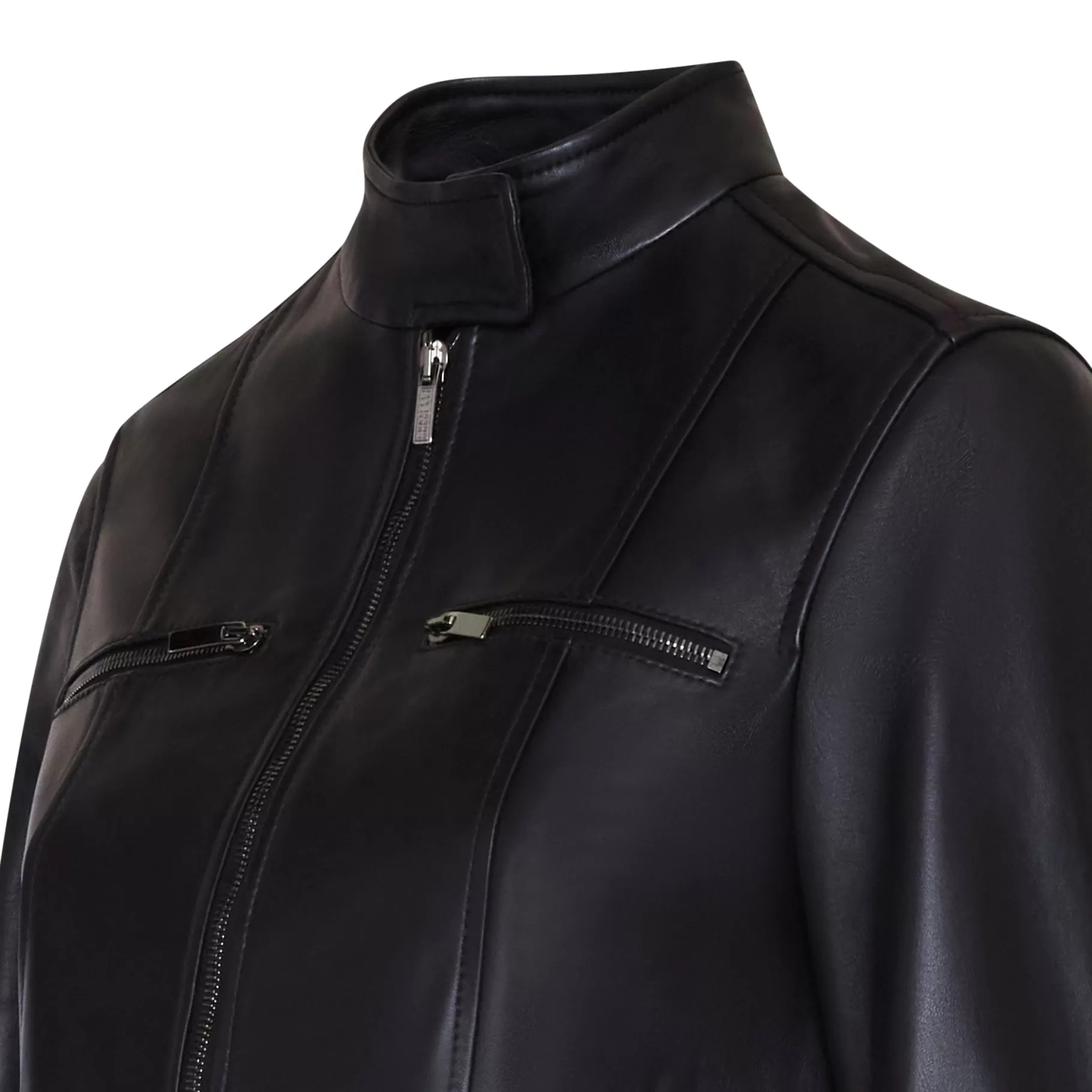 New Fratelli Rossetti Giubbino da donna in nappa colore - Nero