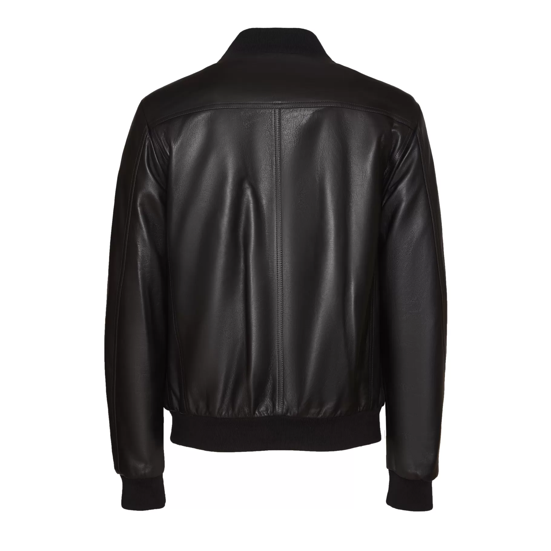 Sale Fratelli Rossetti Giubbino da uomo in nappa colore - Nero