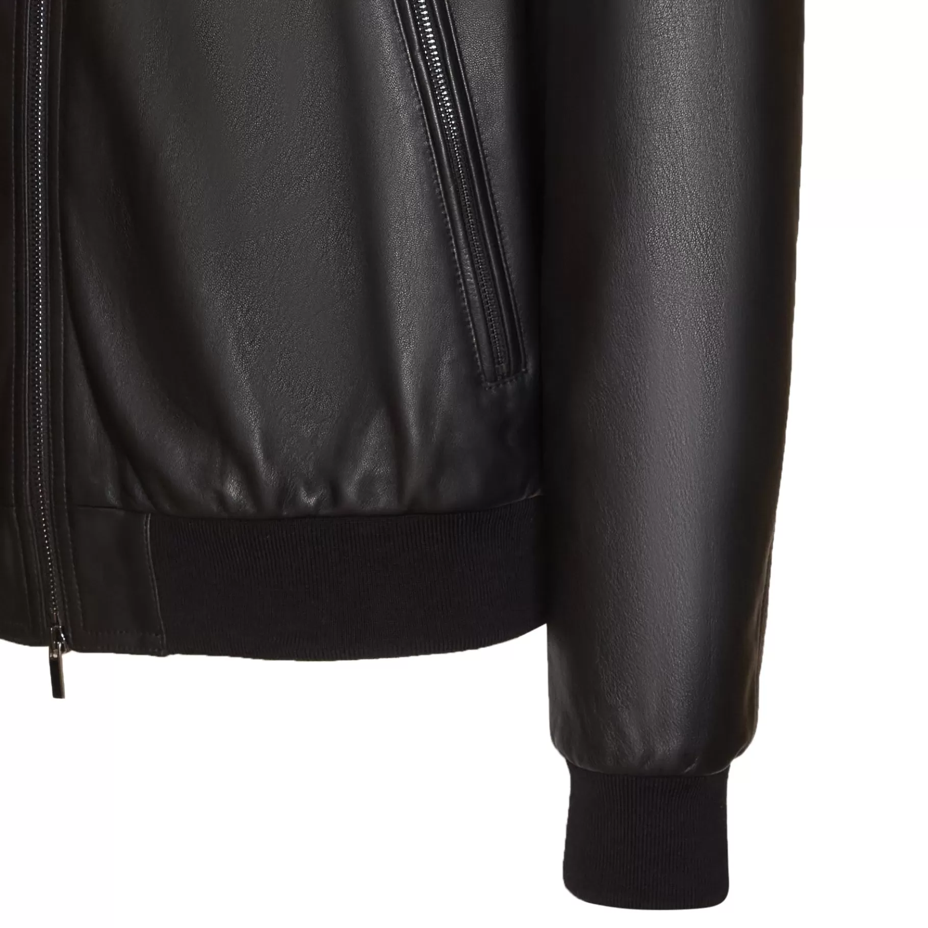 Sale Fratelli Rossetti Giubbino da uomo in nappa colore - Nero