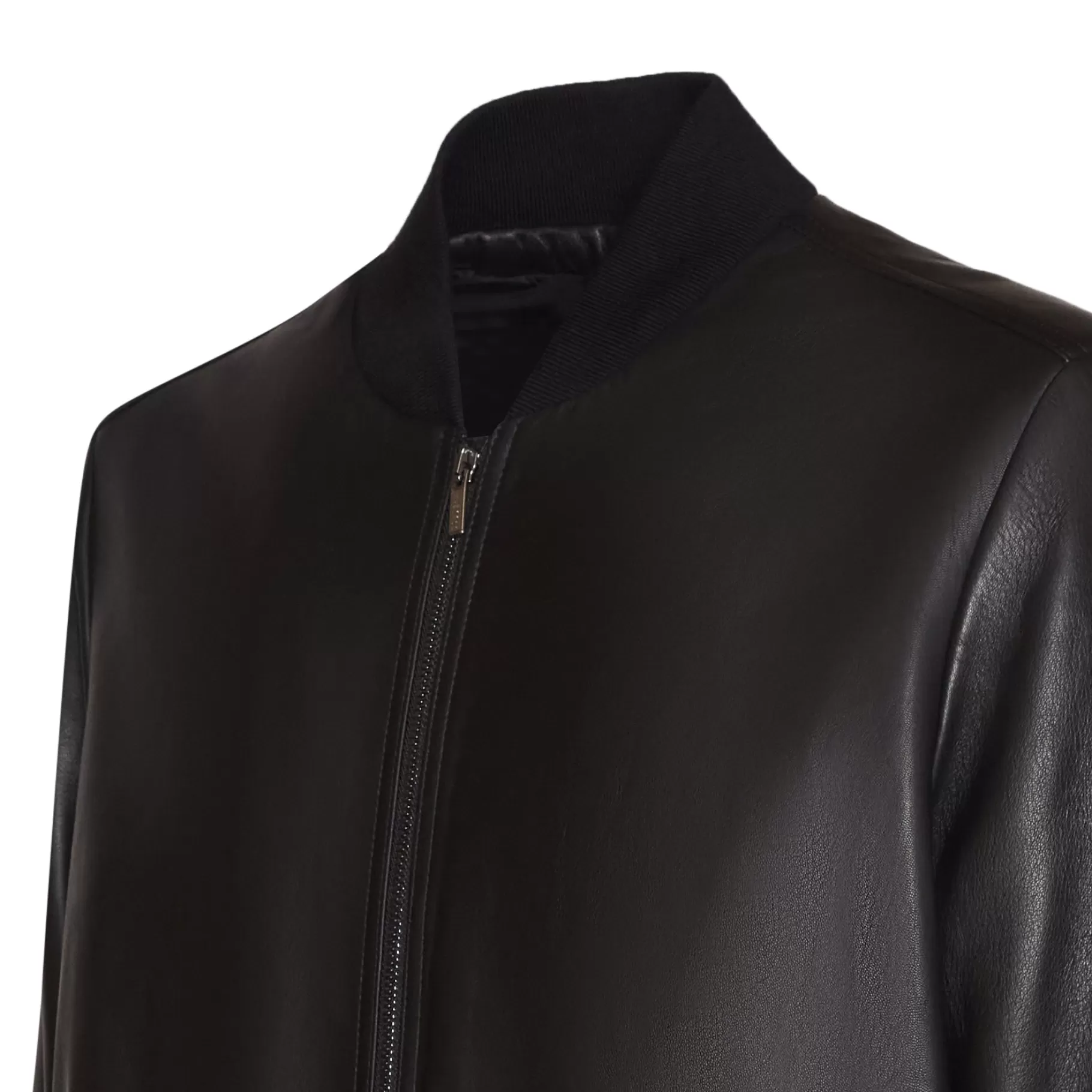 Sale Fratelli Rossetti Giubbino da uomo in nappa colore - Nero