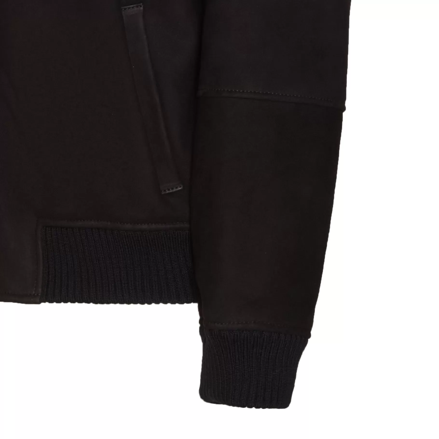 Clearance Fratelli Rossetti Giubbino da uomo in shearling colore - Nero