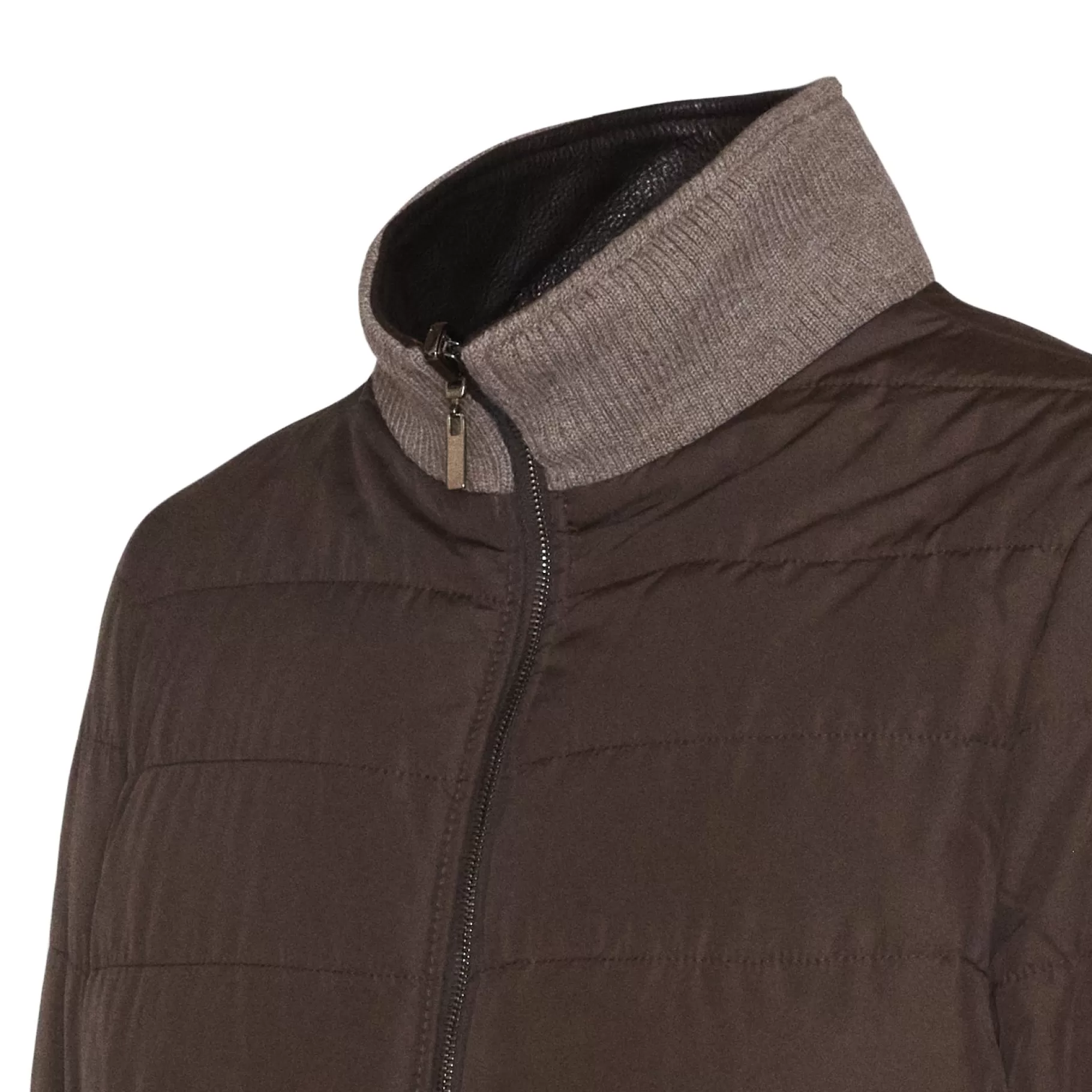 New Fratelli Rossetti Giubbino da uomo reversibile in nappa colore marrone- T.d.m.32749