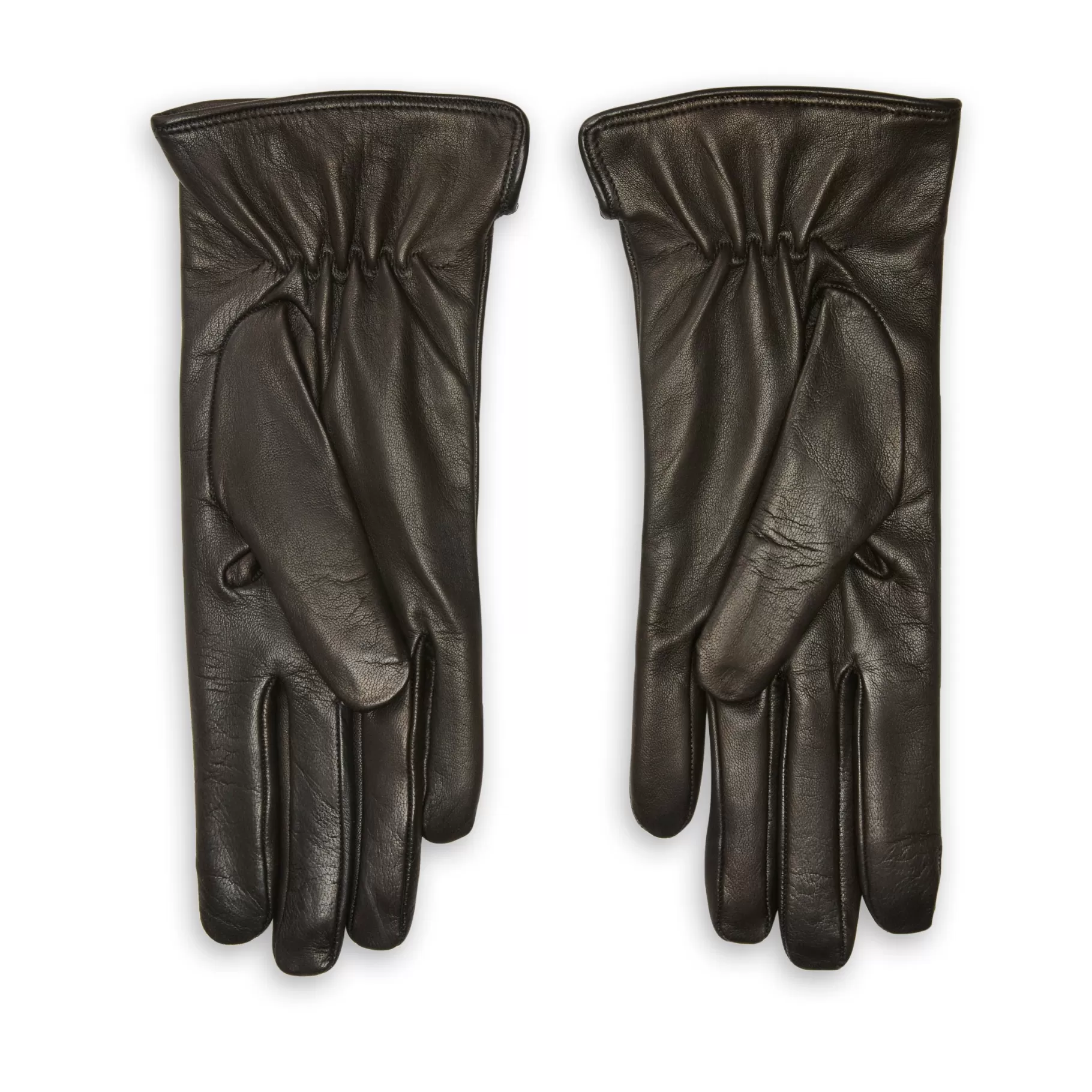 Shop Fratelli Rossetti Guanto donna in pelle colore - Nero