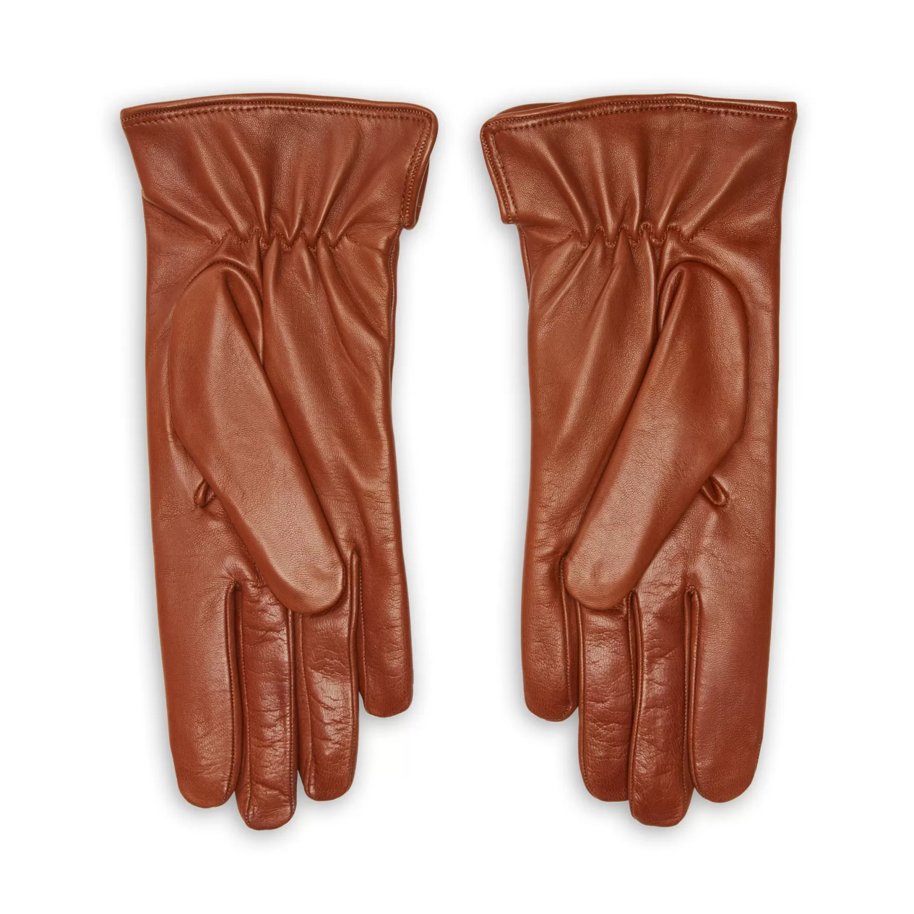 New Fratelli Rossetti Guanto donna in pelle colore tabacco- Bruciato