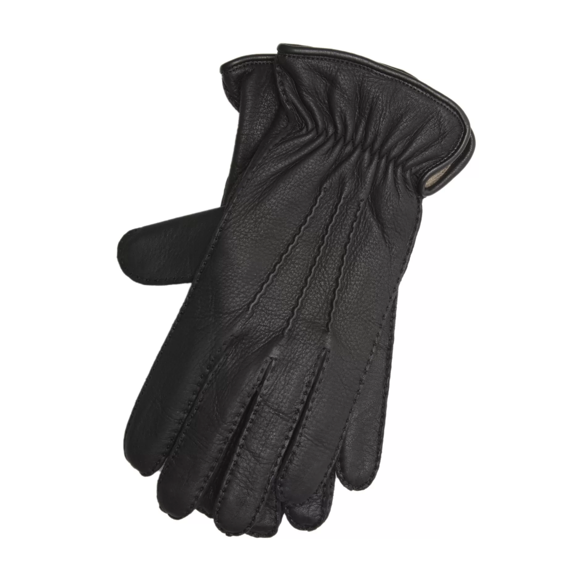 Discount Fratelli Rossetti Guanto uomo in pelle colore - Nero