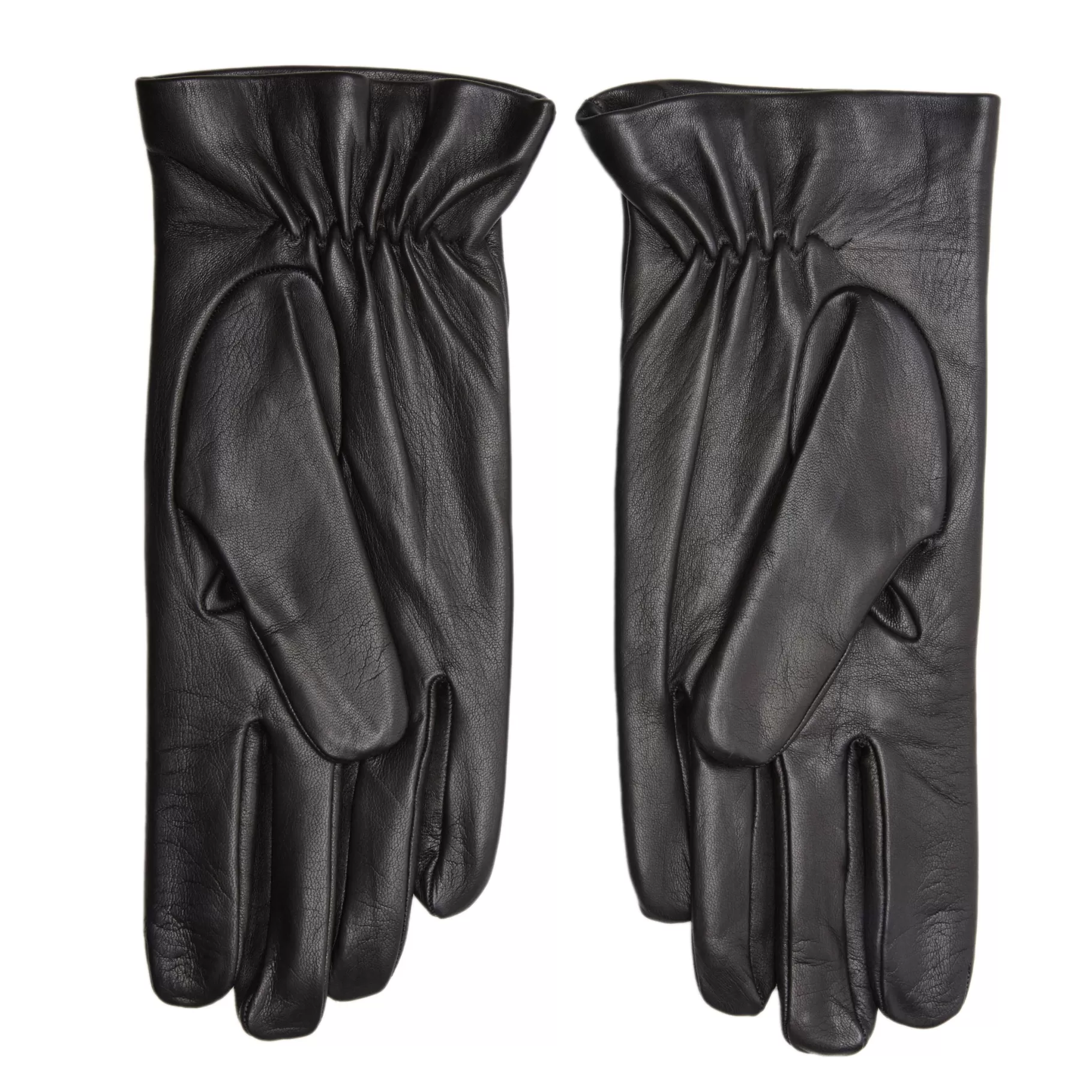 Shop Fratelli Rossetti Guanto uomo in pelle colore - Nero