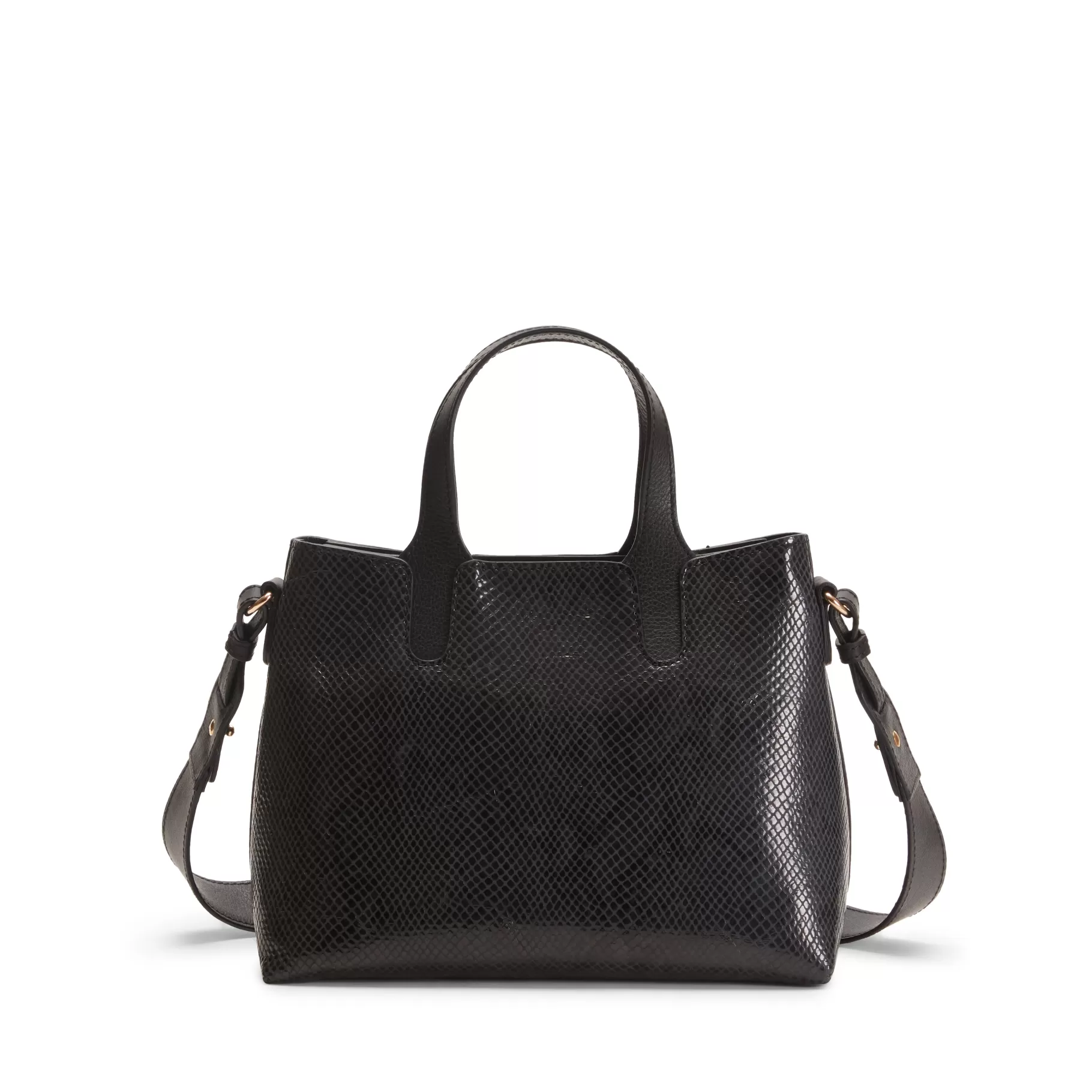 Outlet Fratelli Rossetti Hobo Tote Bag Piccola in pelle colore nero-