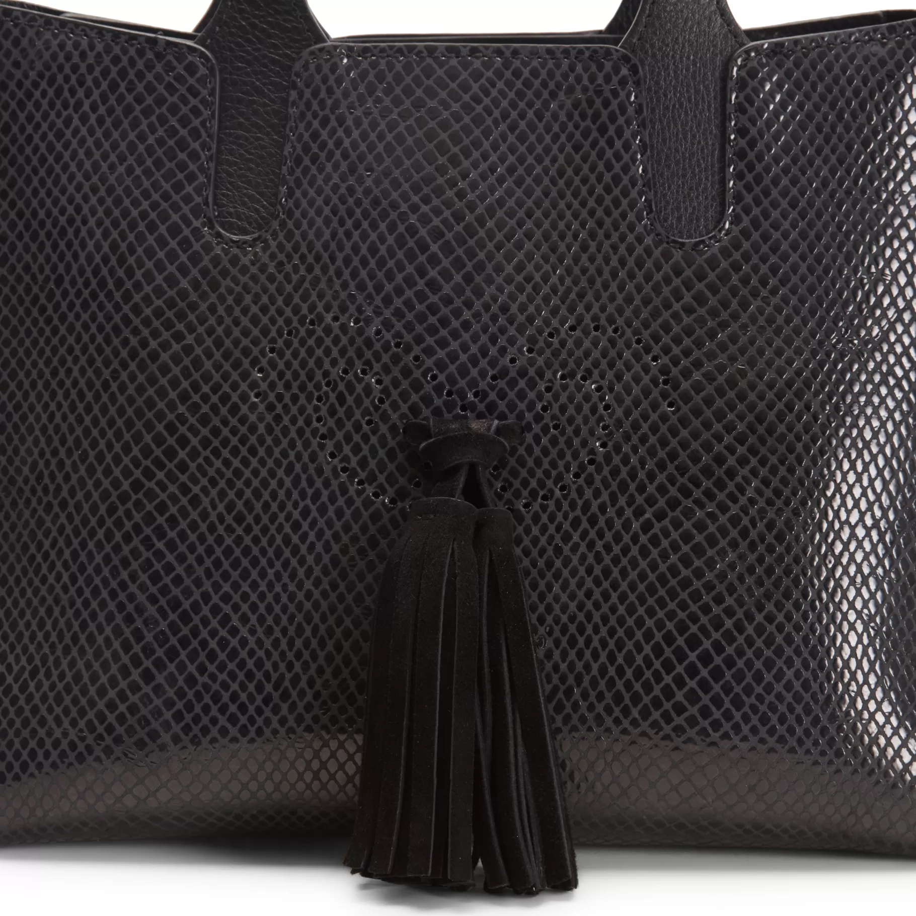 Outlet Fratelli Rossetti Hobo Tote Bag Piccola in pelle colore nero-