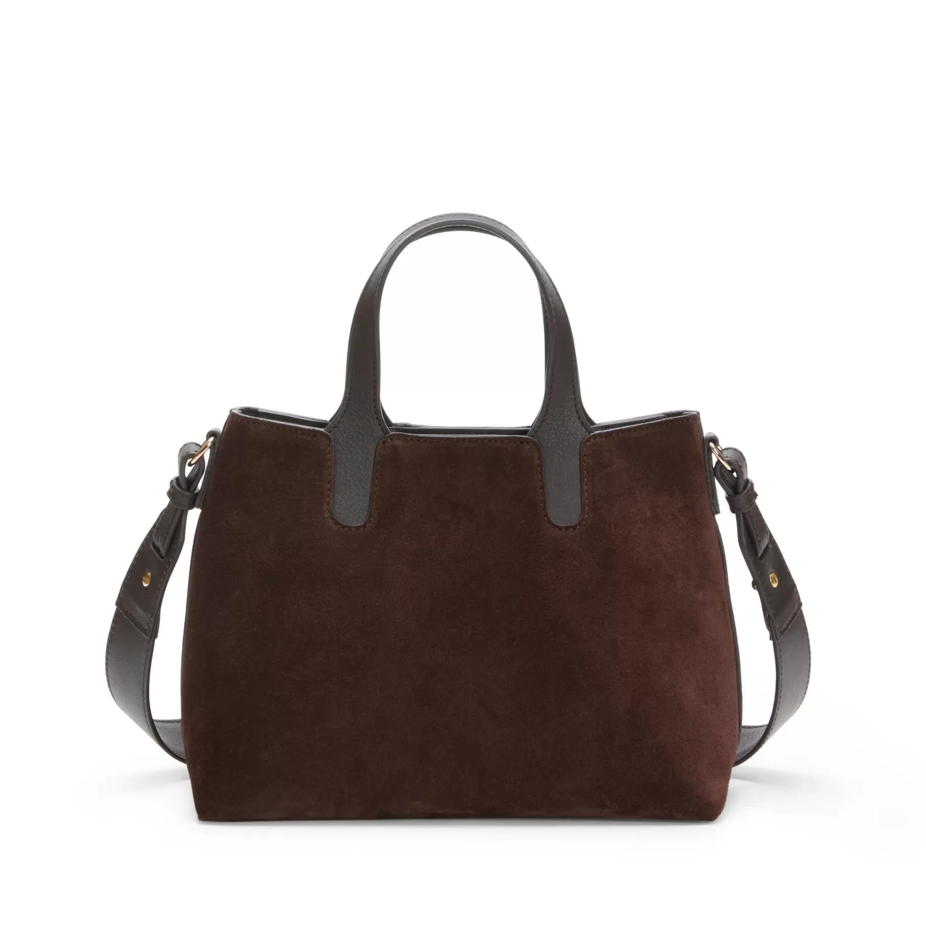 Cheap Fratelli Rossetti Hobo Tote Bag Piccola in suede colore cacao-