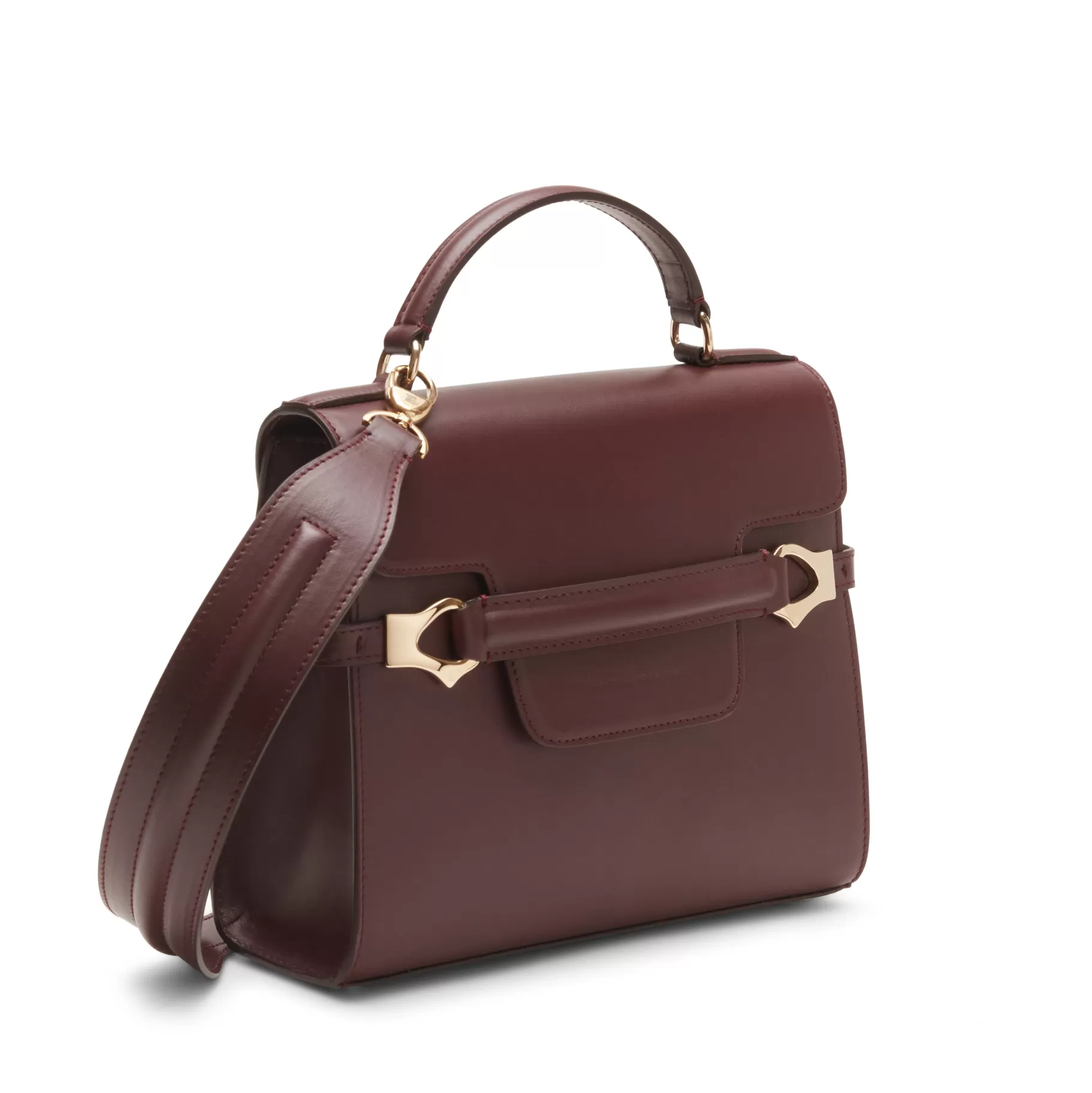 Discount Fratelli Rossetti Magenta Tote bag in pelle colore granata-