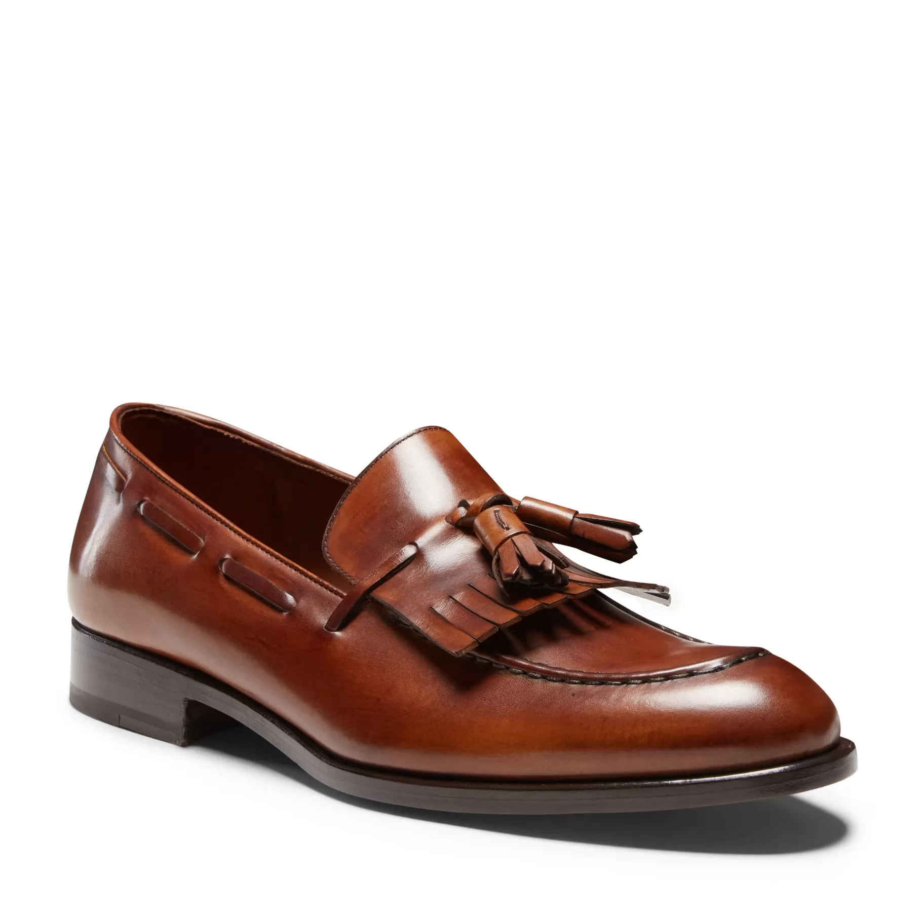 Clearance Fratelli Rossetti Mocassino Brera in pelle colore - Cognac