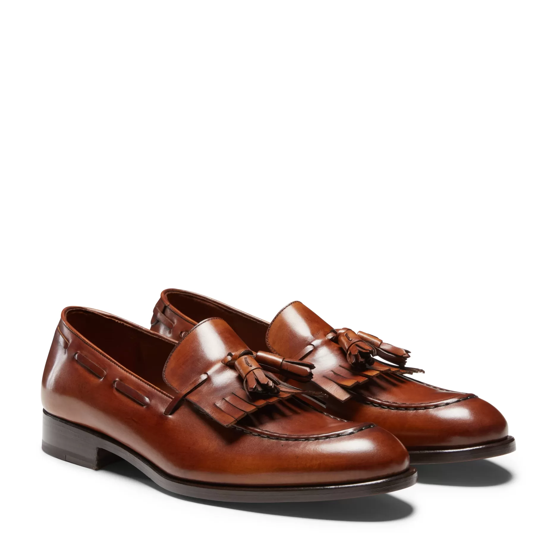 Clearance Fratelli Rossetti Mocassino Brera in pelle colore - Cognac