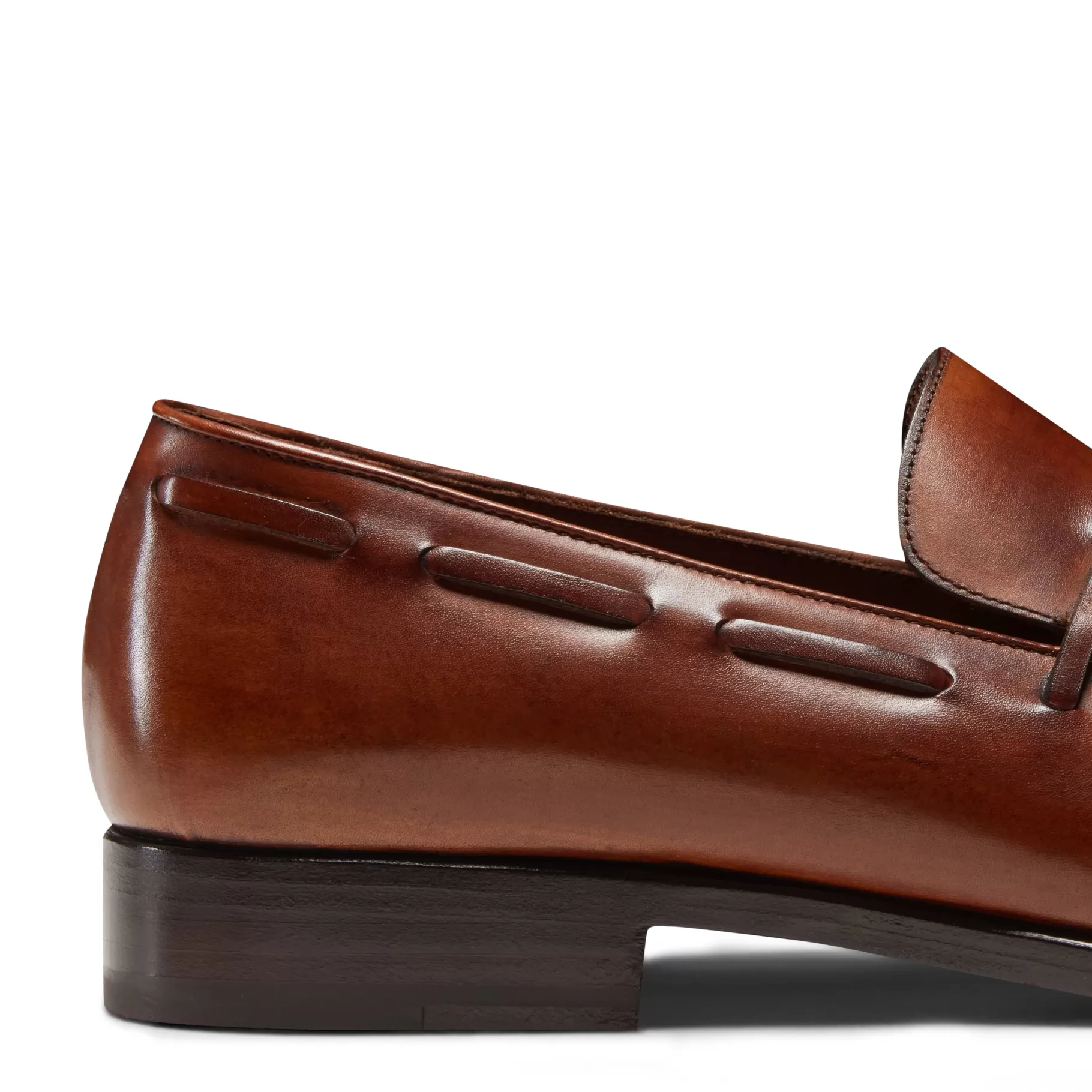 Clearance Fratelli Rossetti Mocassino Brera in pelle colore - Cognac