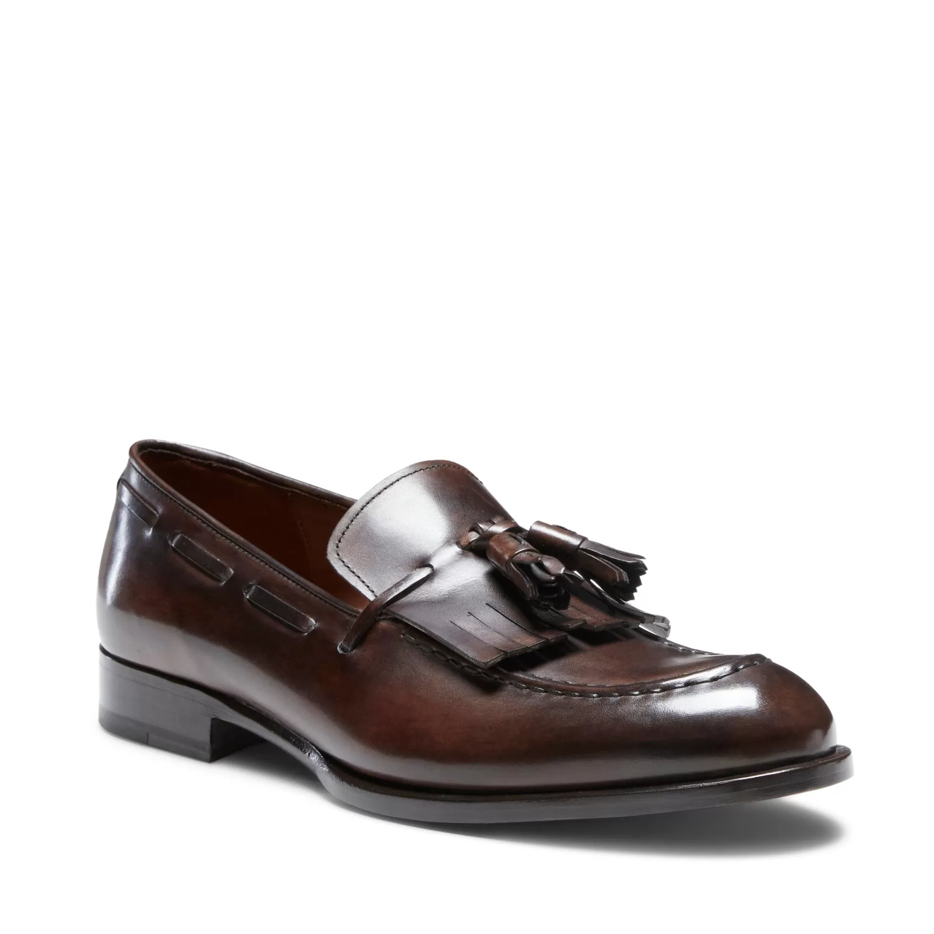 Best Sale Fratelli Rossetti Mocassino Brera in pelle colore - Ebano
