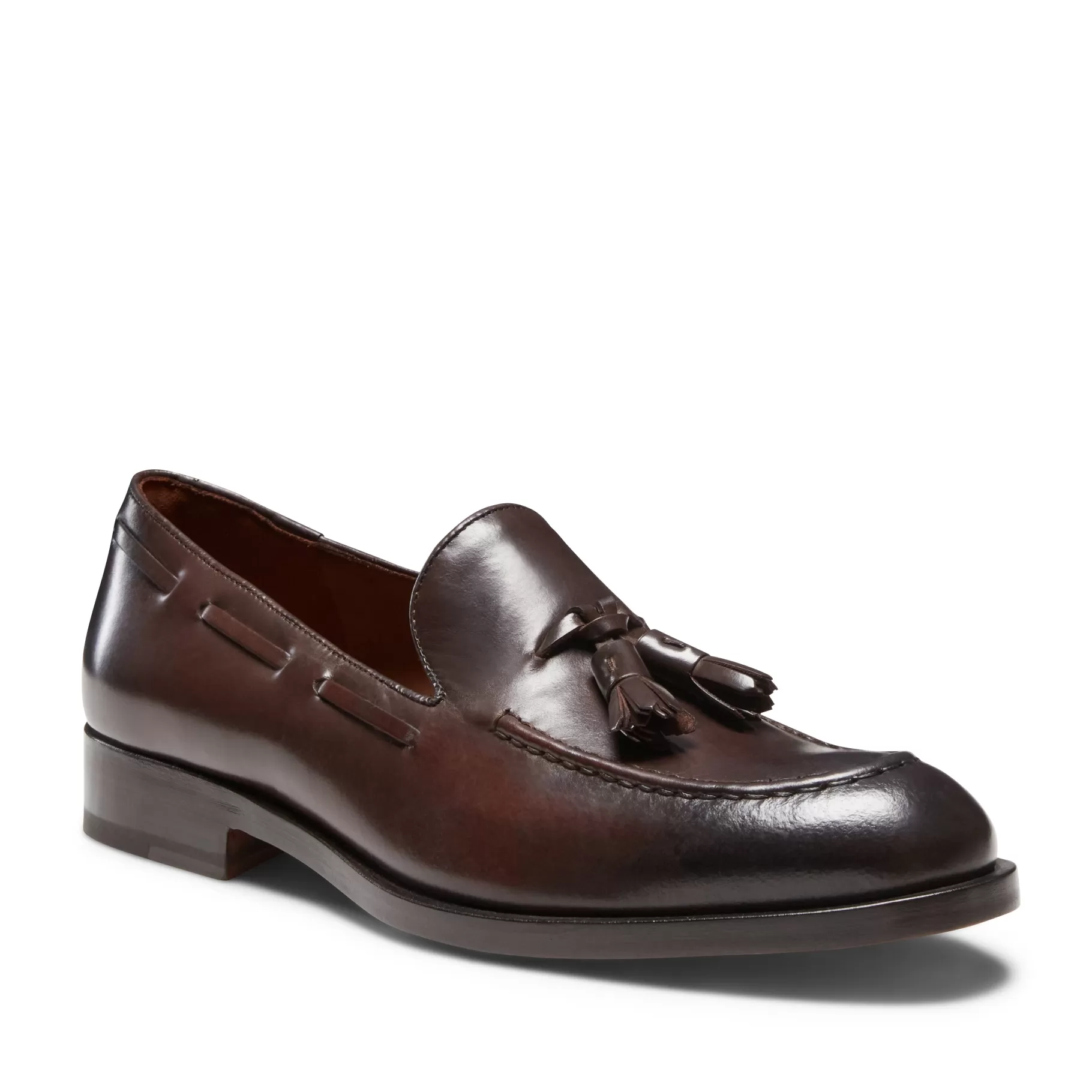 Fashion Fratelli Rossetti Mocassino Brera in pelle colore - Ebano