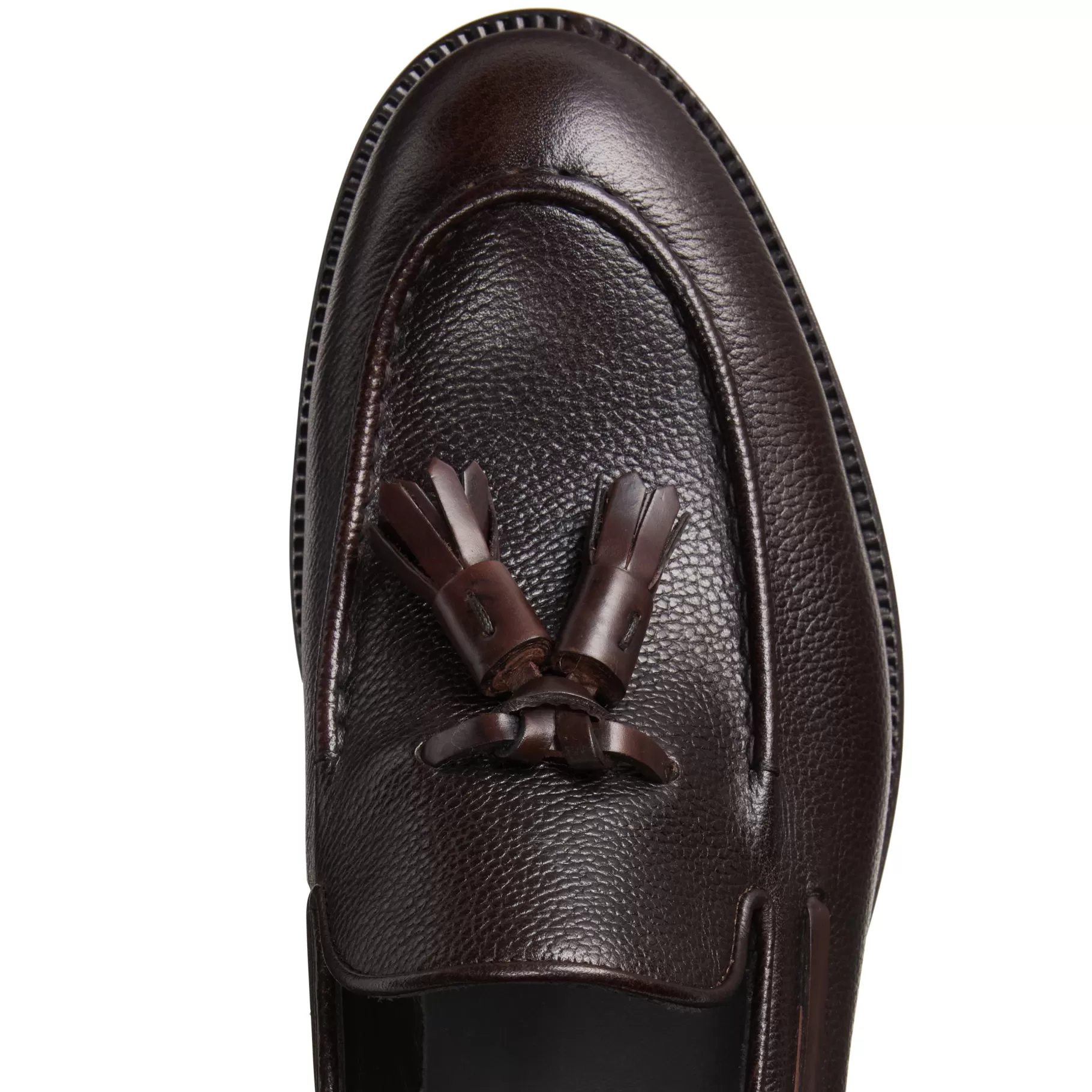 Flash Sale Fratelli Rossetti Mocassino Brera in pelle colore - Ebano