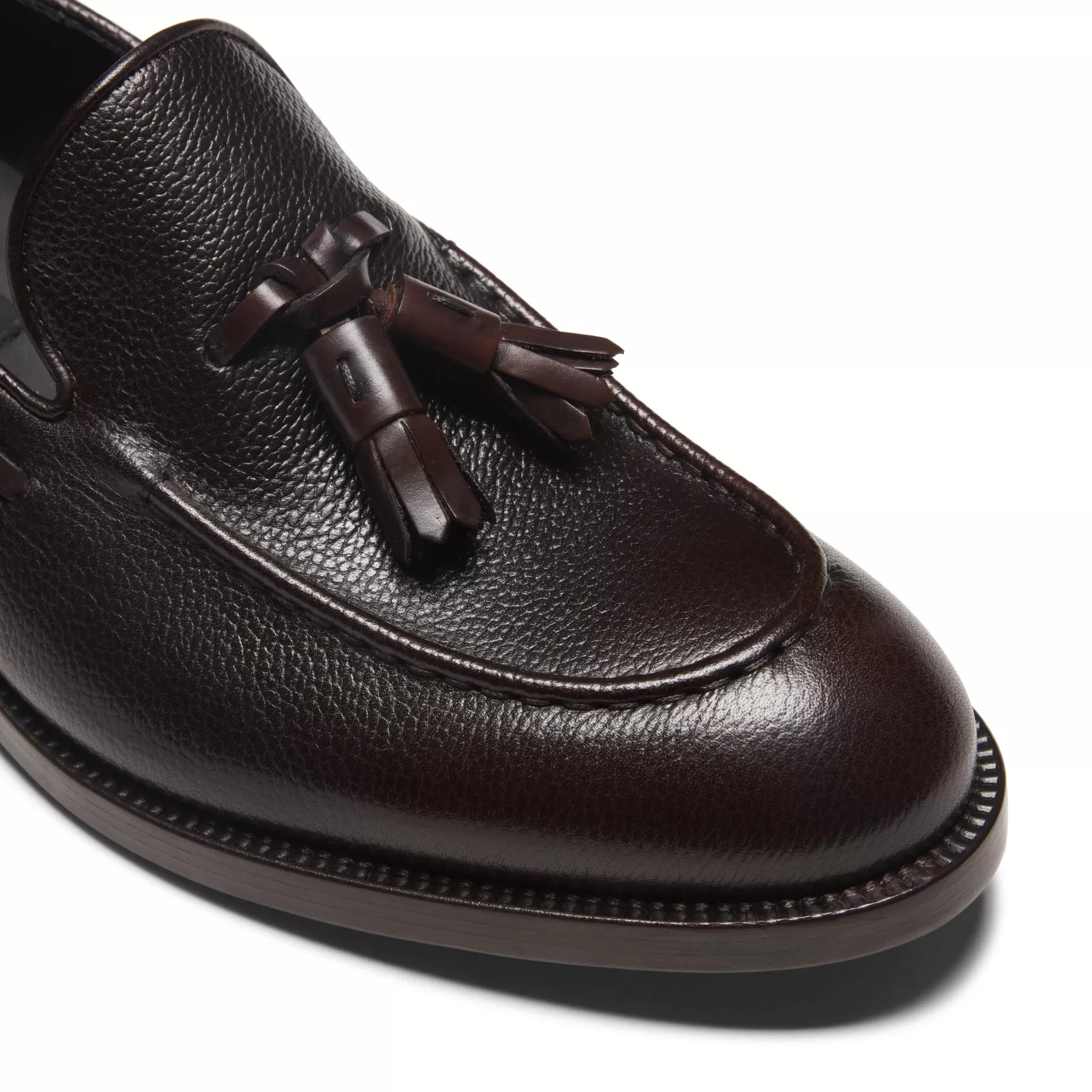 Flash Sale Fratelli Rossetti Mocassino Brera in pelle colore - Ebano