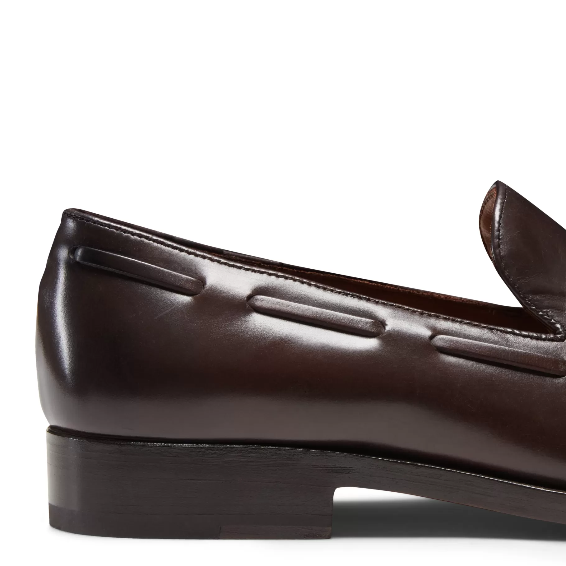 Best Sale Fratelli Rossetti Mocassino Brera in pelle colore - Ebano