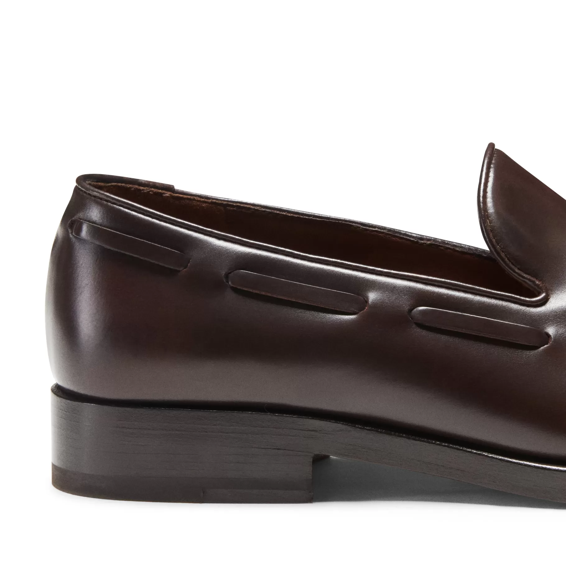 Fashion Fratelli Rossetti Mocassino Brera in pelle colore - Ebano