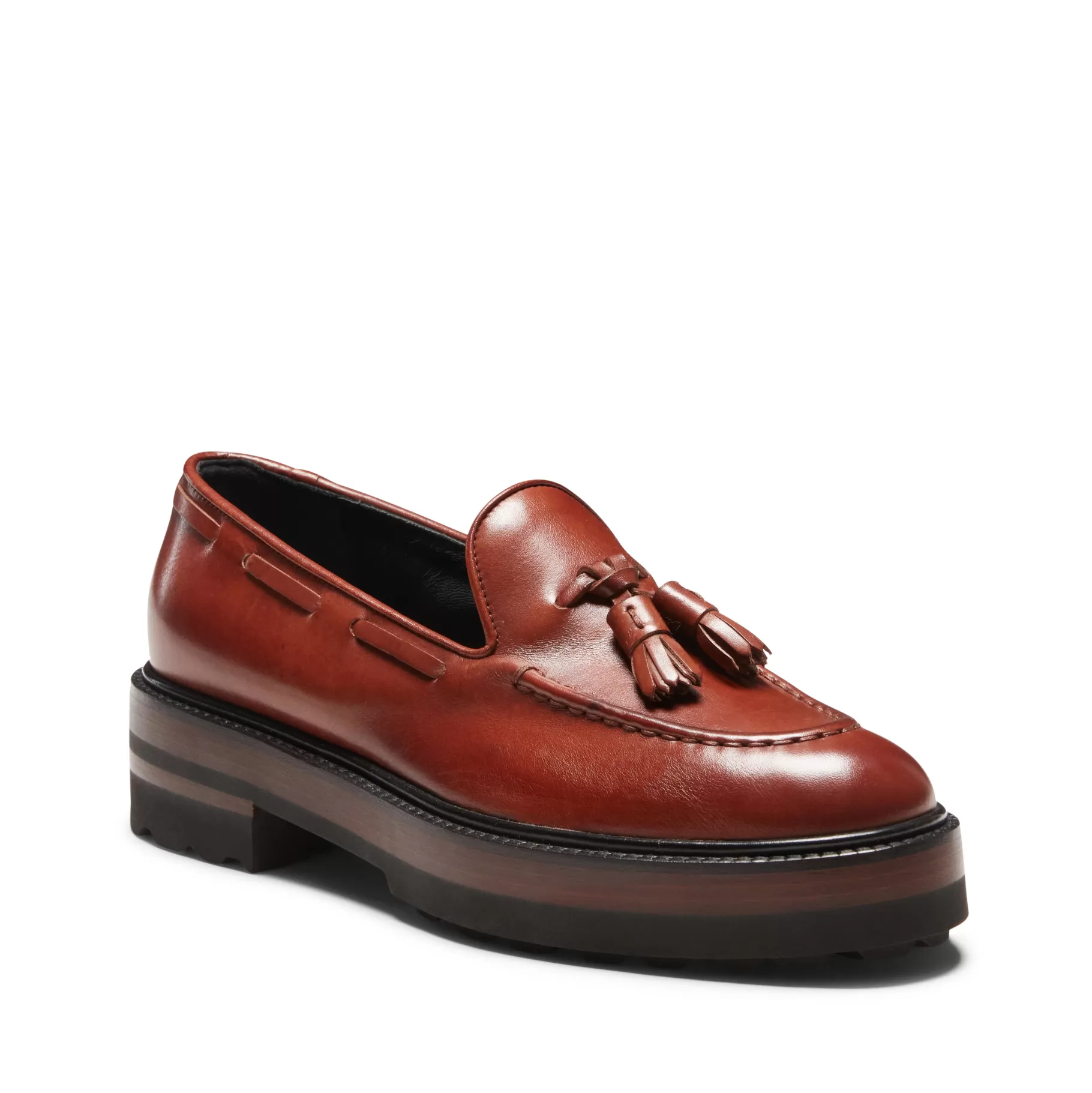 Online Fratelli Rossetti Mocassino Brera in pelle colore - Mandorla