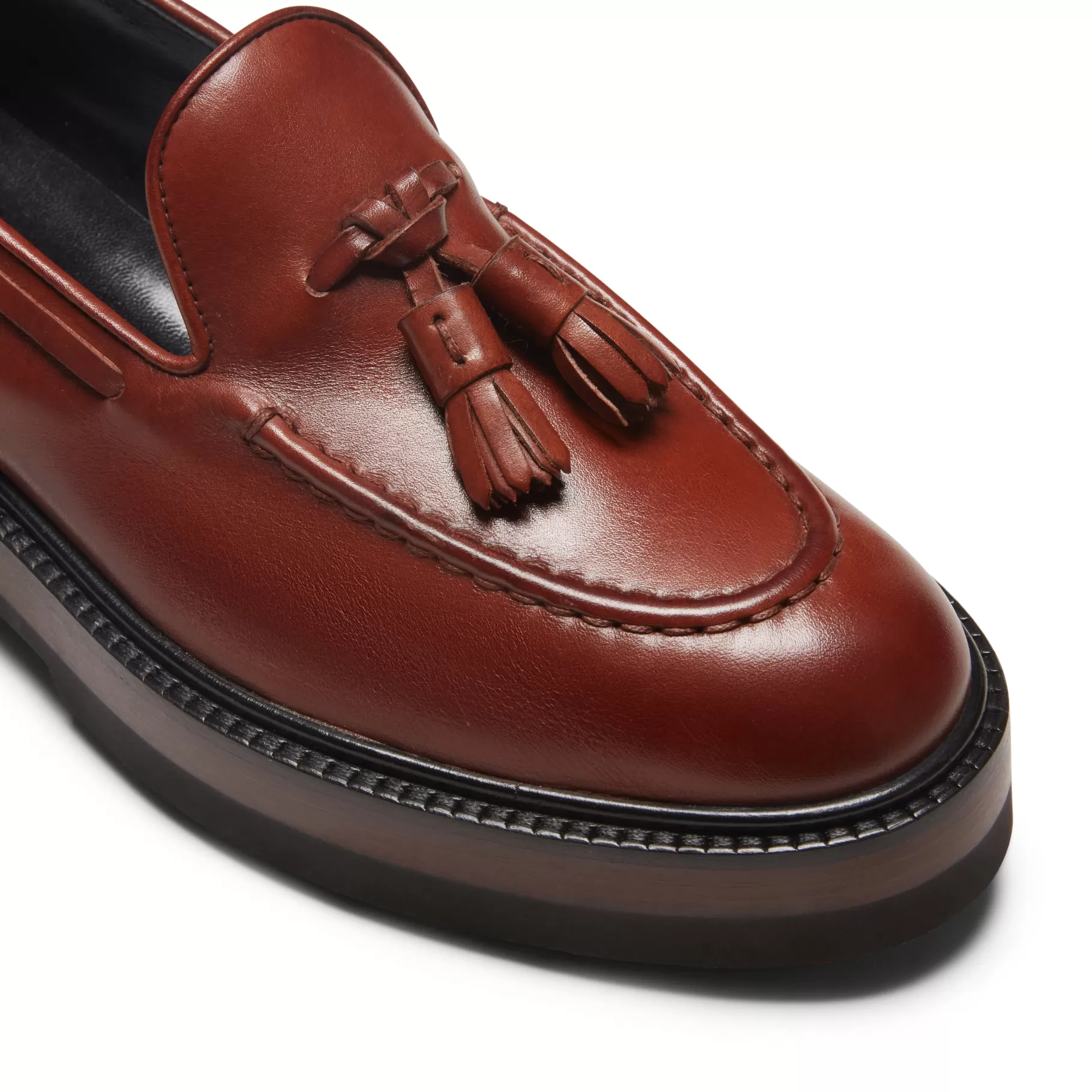 Online Fratelli Rossetti Mocassino Brera in pelle colore - Mandorla