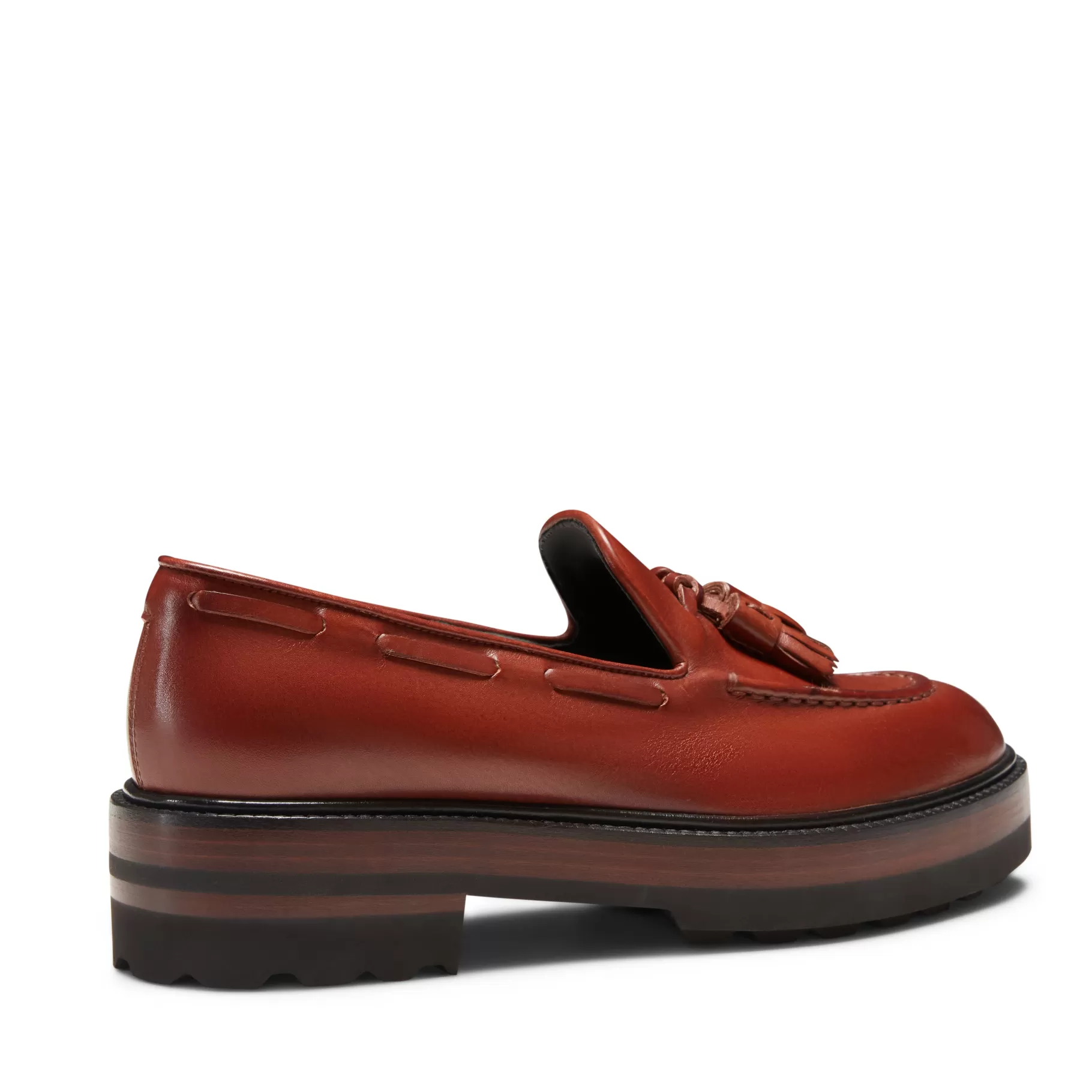 Online Fratelli Rossetti Mocassino Brera in pelle colore - Mandorla