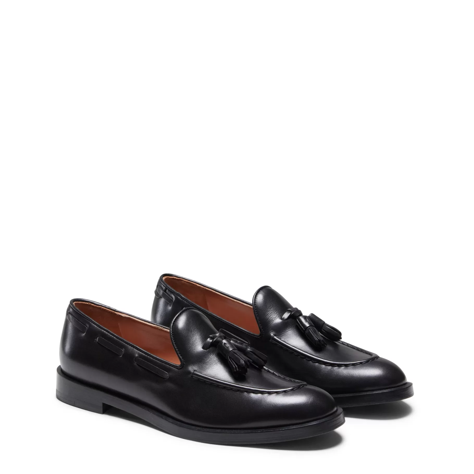 Online Fratelli Rossetti Mocassino Brera in pelle colore - Nero
