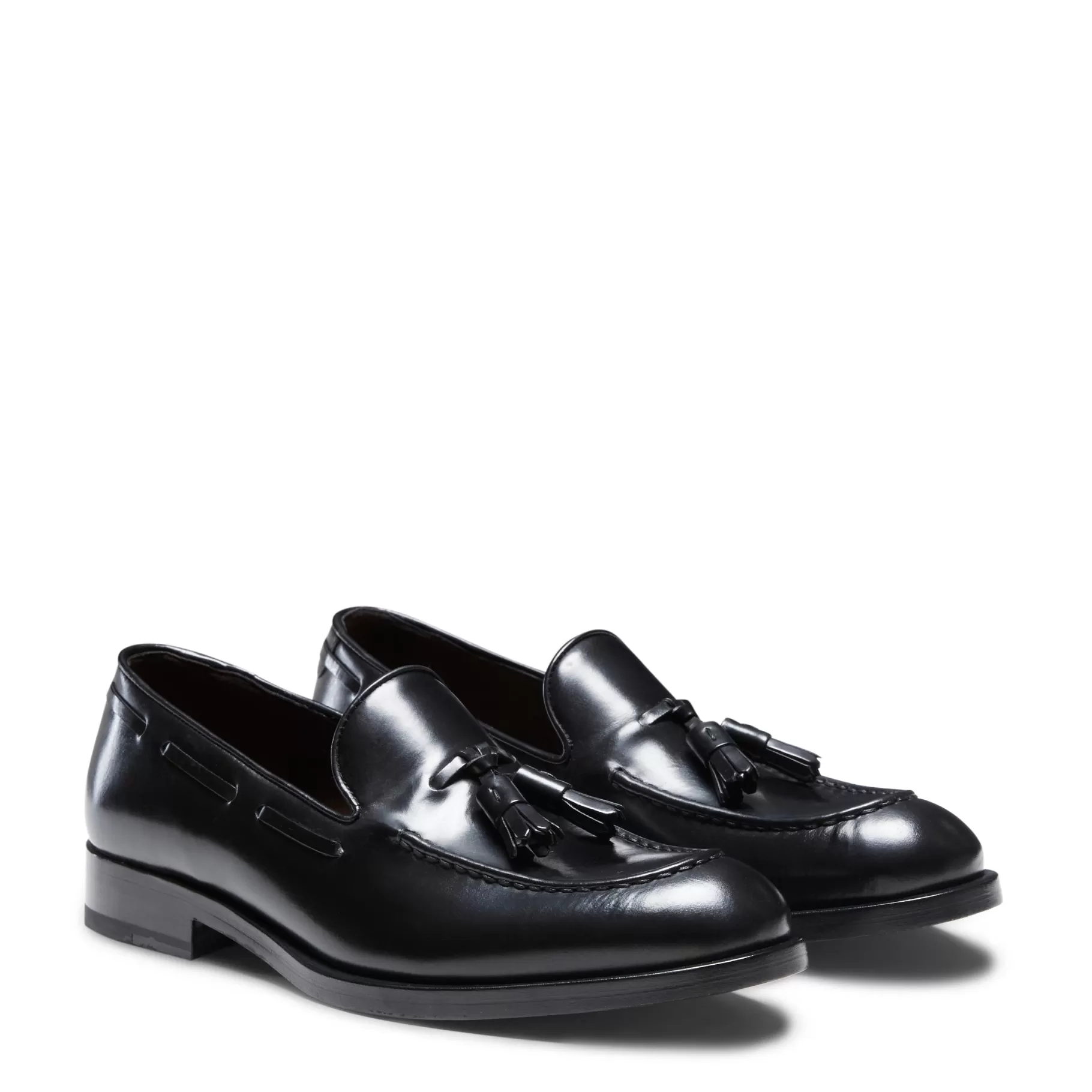 Clearance Fratelli Rossetti Mocassino Brera in pelle colore - Nero