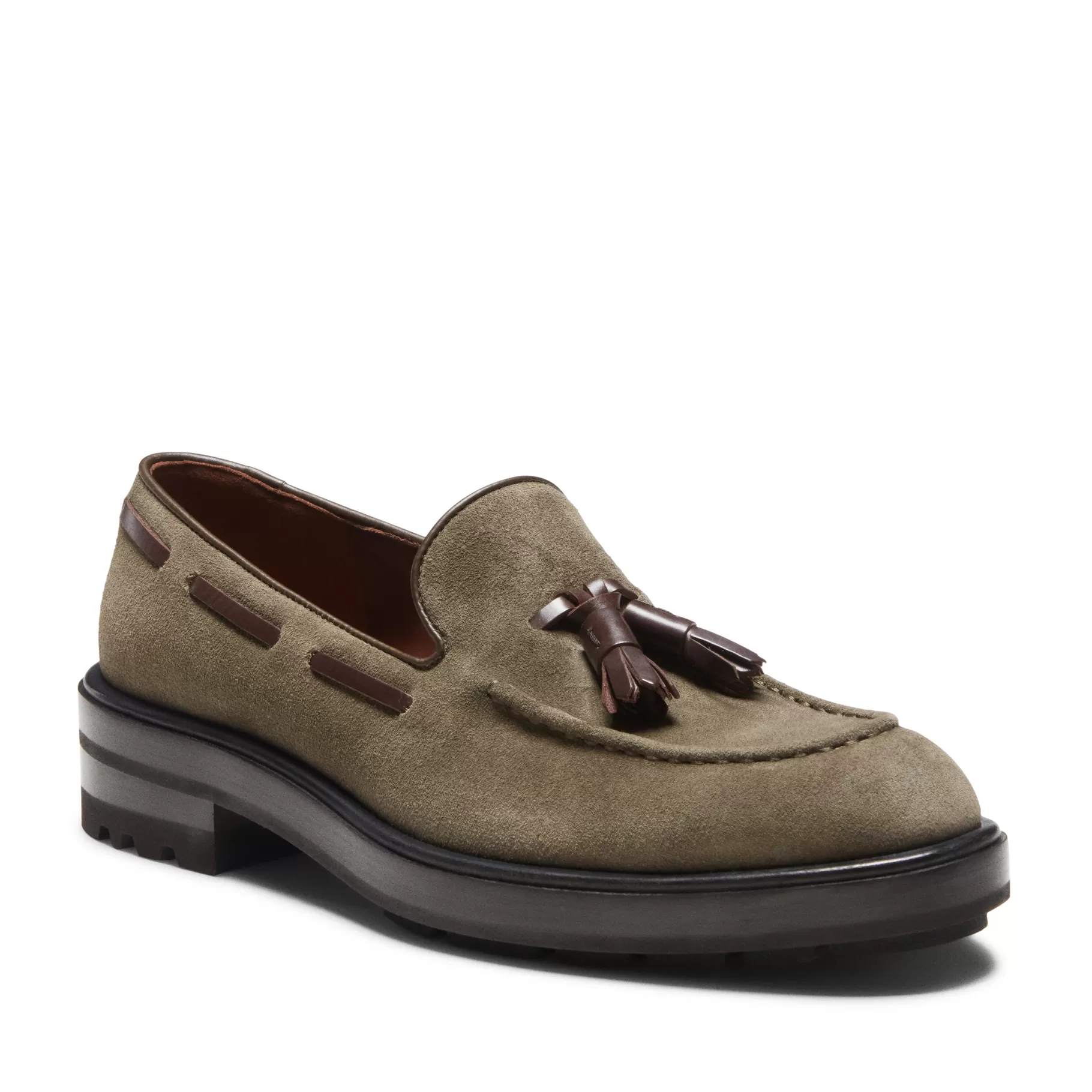 Cheap Fratelli Rossetti Mocassino Brera in suede - Alga