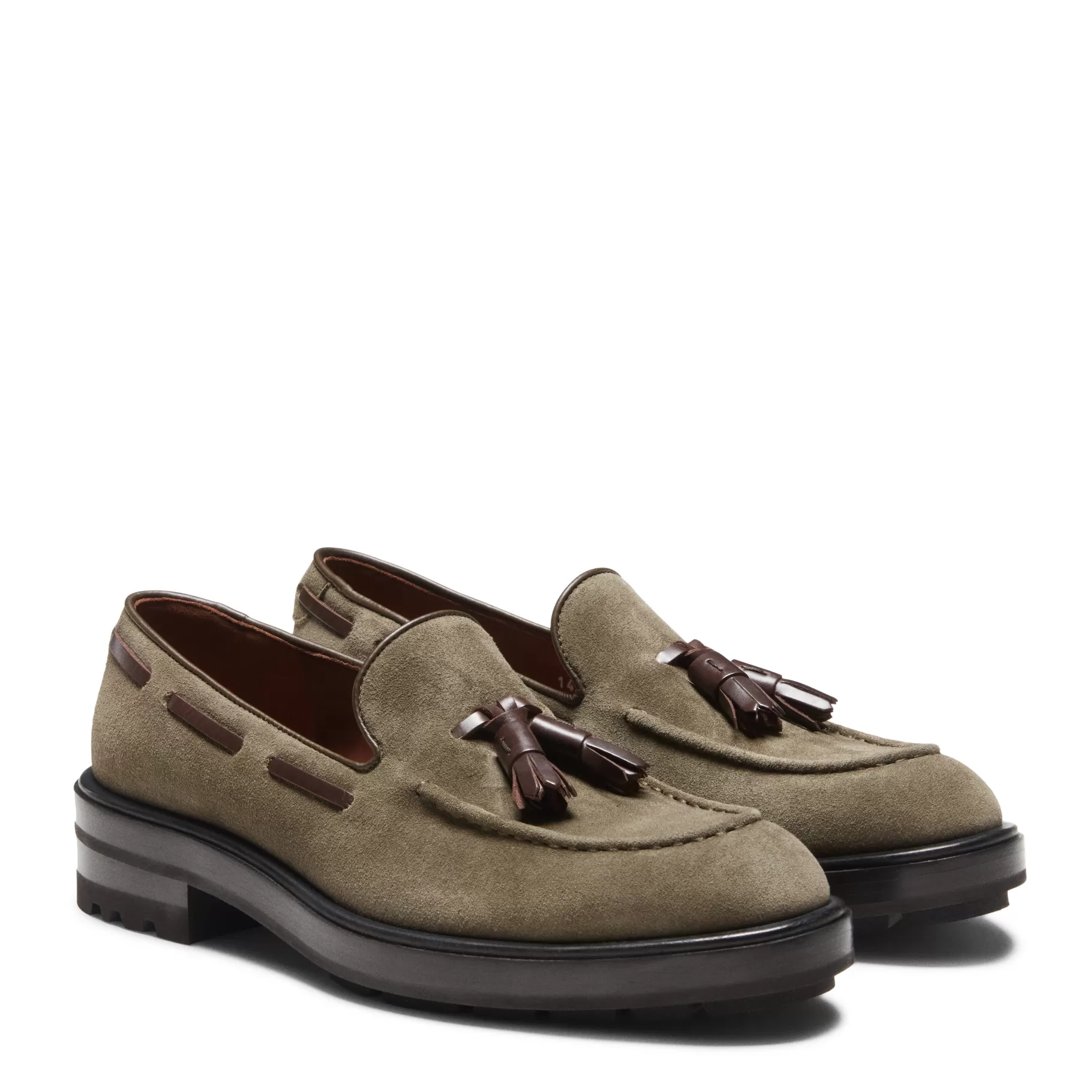 Cheap Fratelli Rossetti Mocassino Brera in suede - Alga