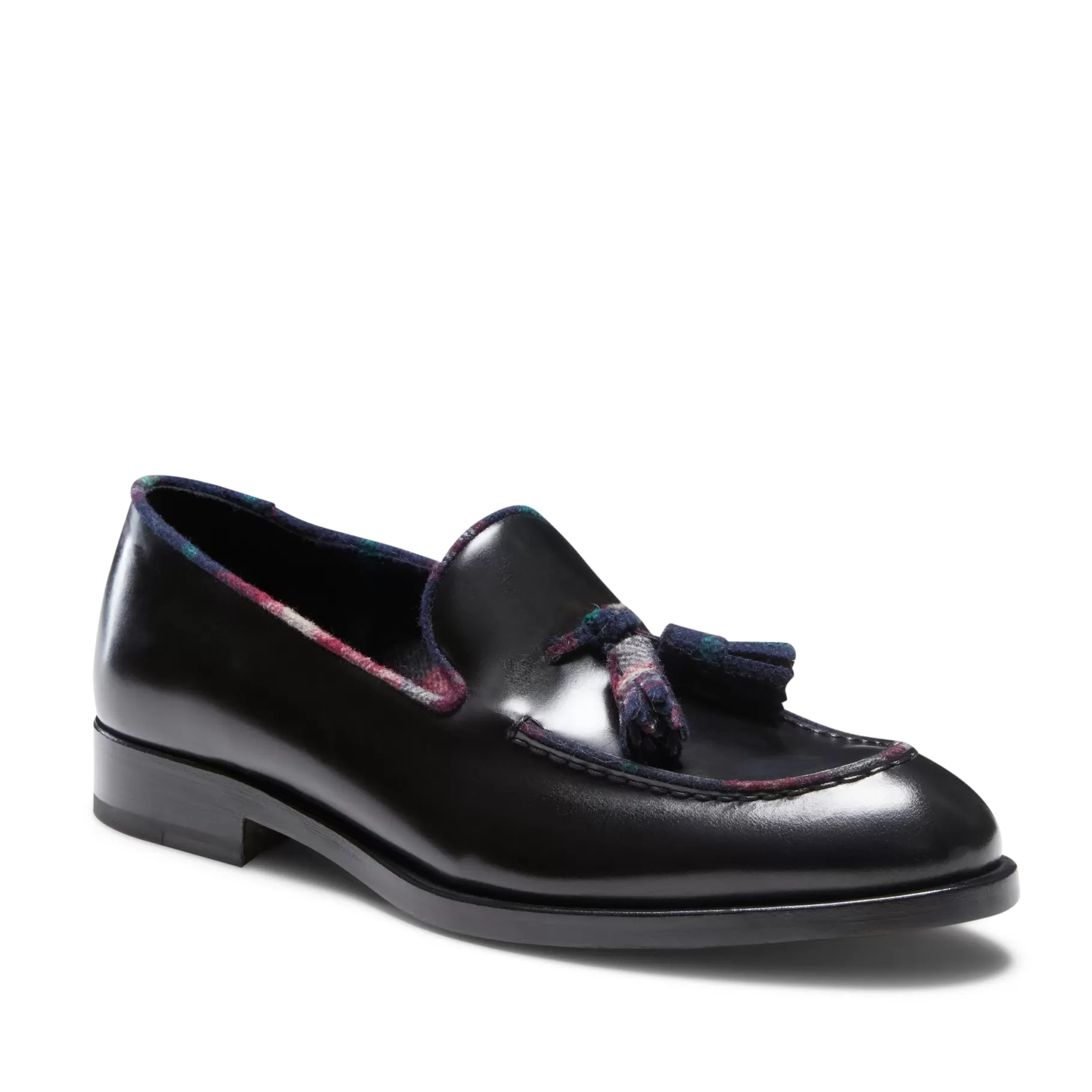 Sale Fratelli Rossetti Mocassino Brera Kilt in pelle colore - Nero