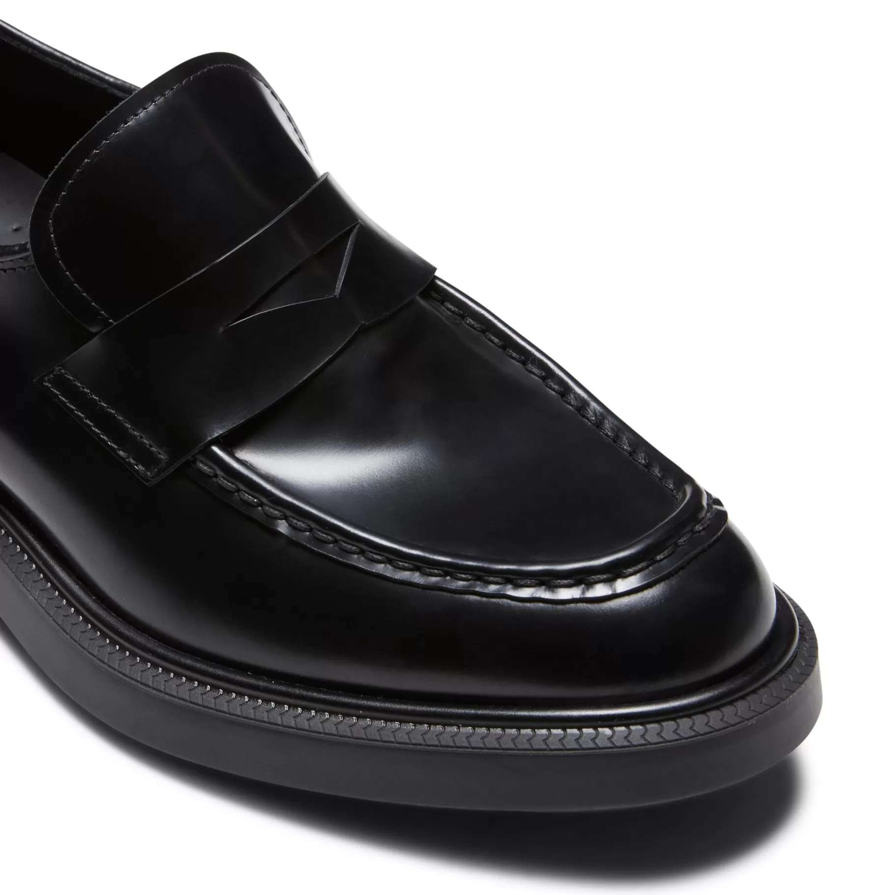 Shop Fratelli Rossetti Mocassino da donna in pelle colore - Nero