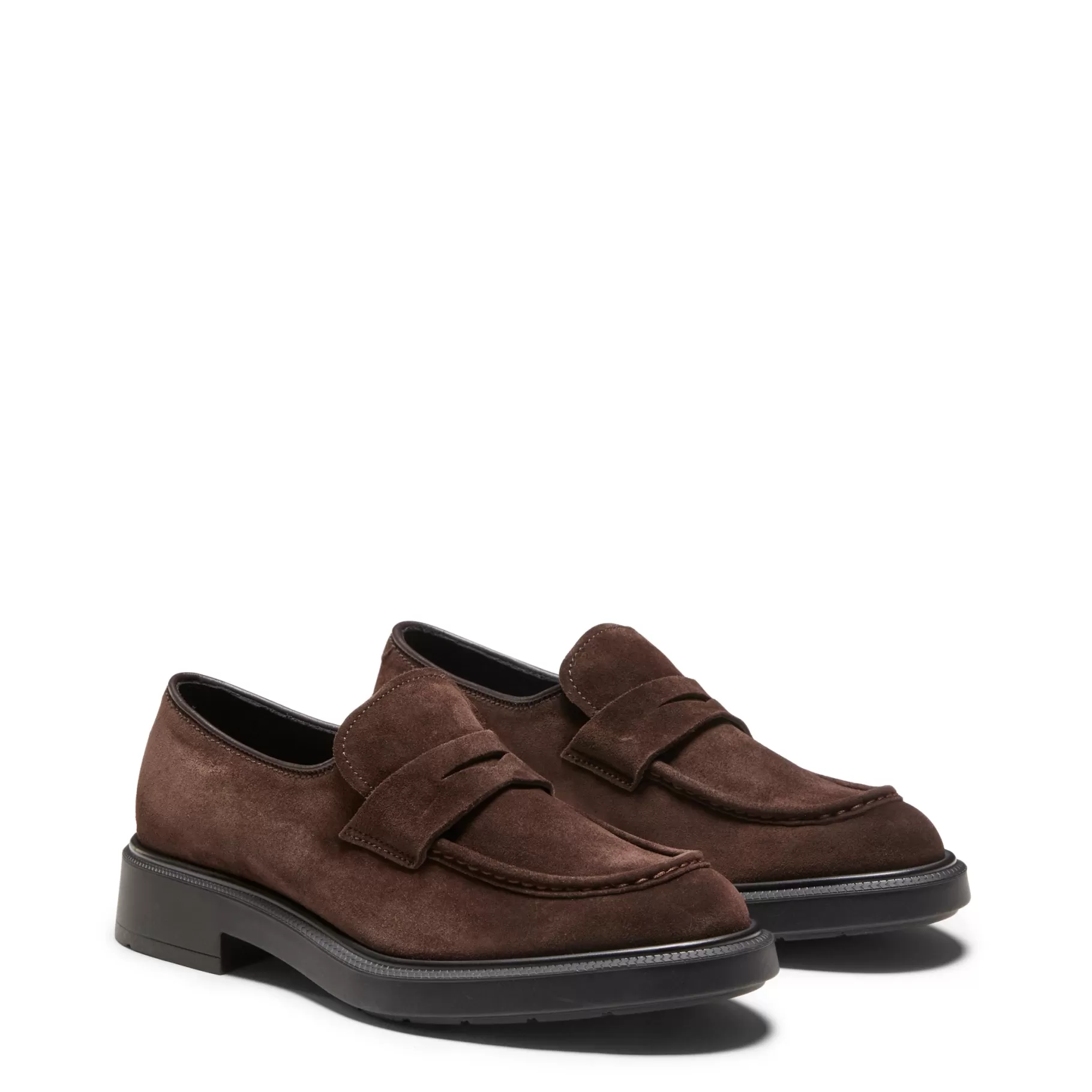 Hot Fratelli Rossetti Mocassino da donna in suede colore - Cacao