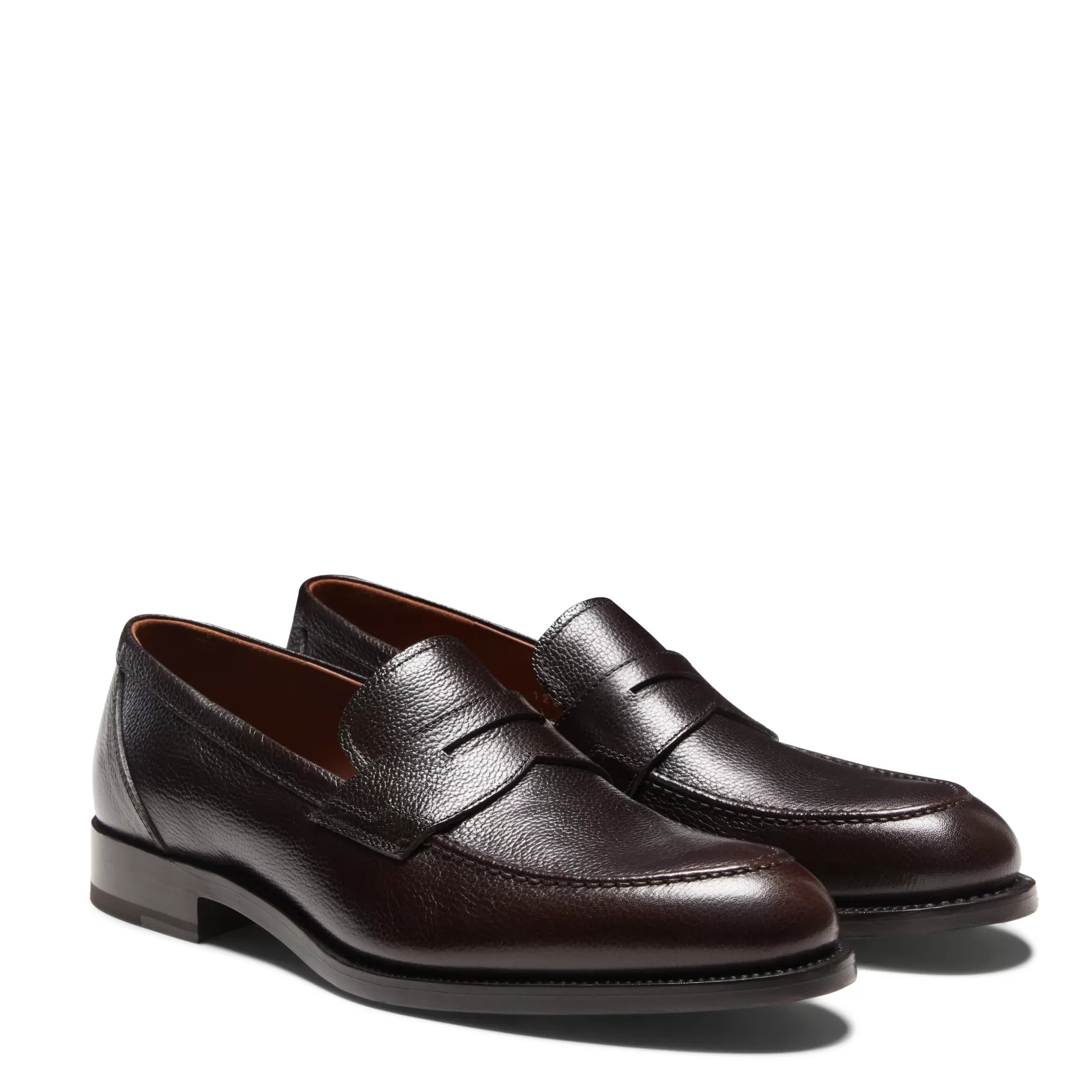 Flash Sale Fratelli Rossetti Mocassino in pelle colore - Ebano