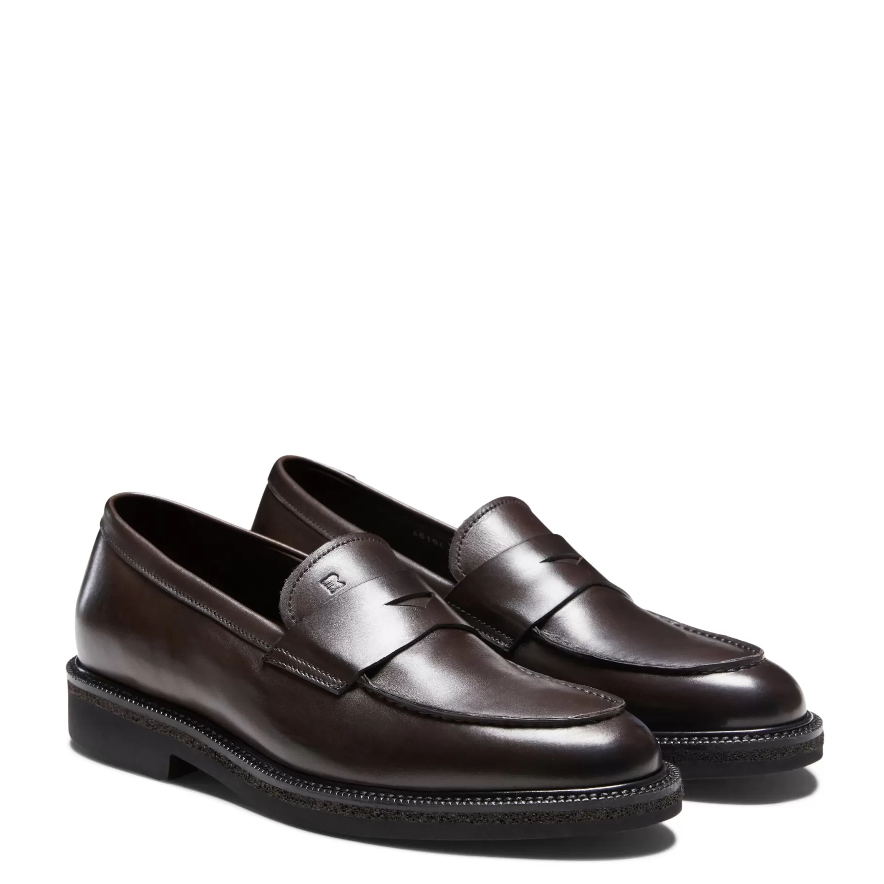 New Fratelli Rossetti Mocassino in pelle colore - Ebano