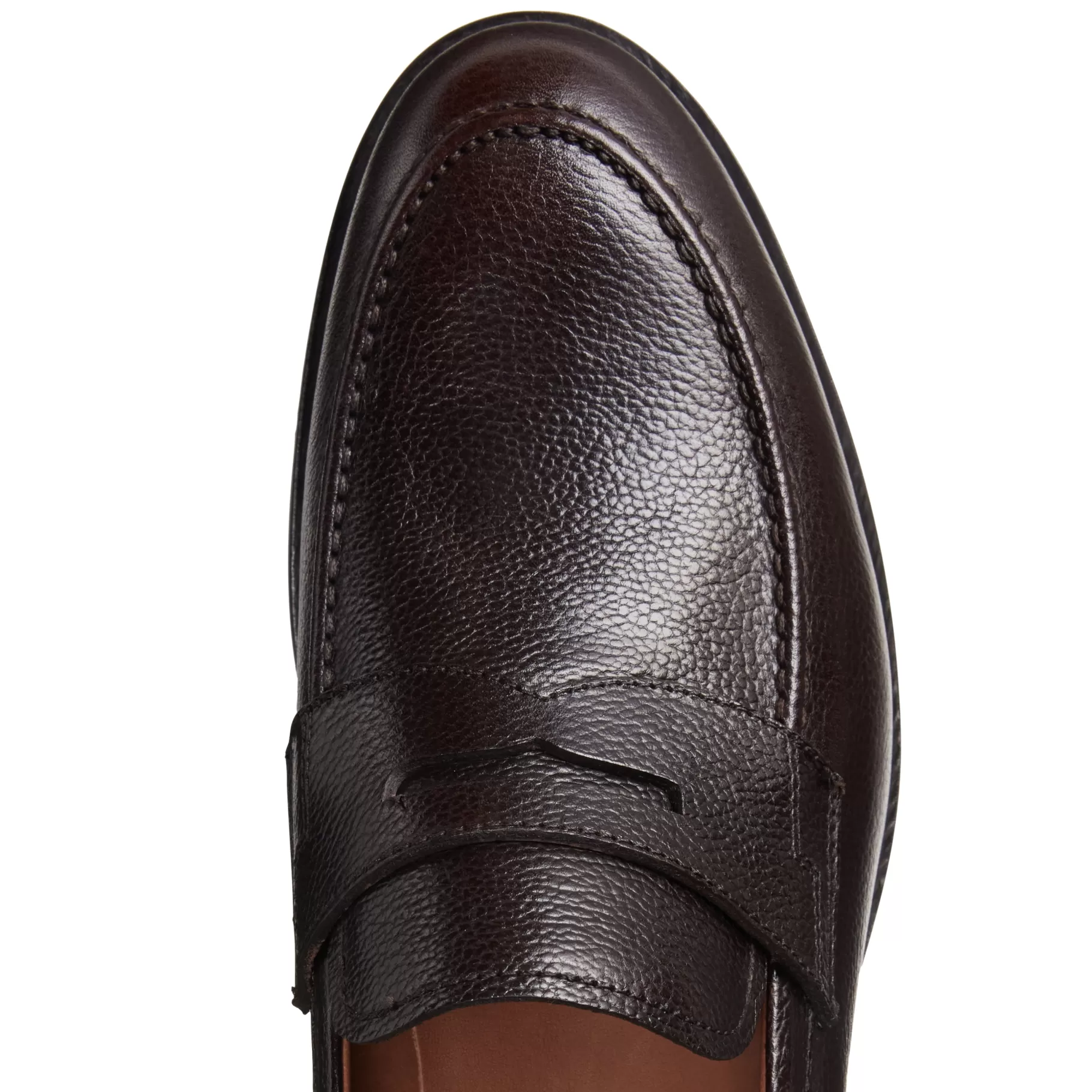 Flash Sale Fratelli Rossetti Mocassino in pelle colore - Ebano