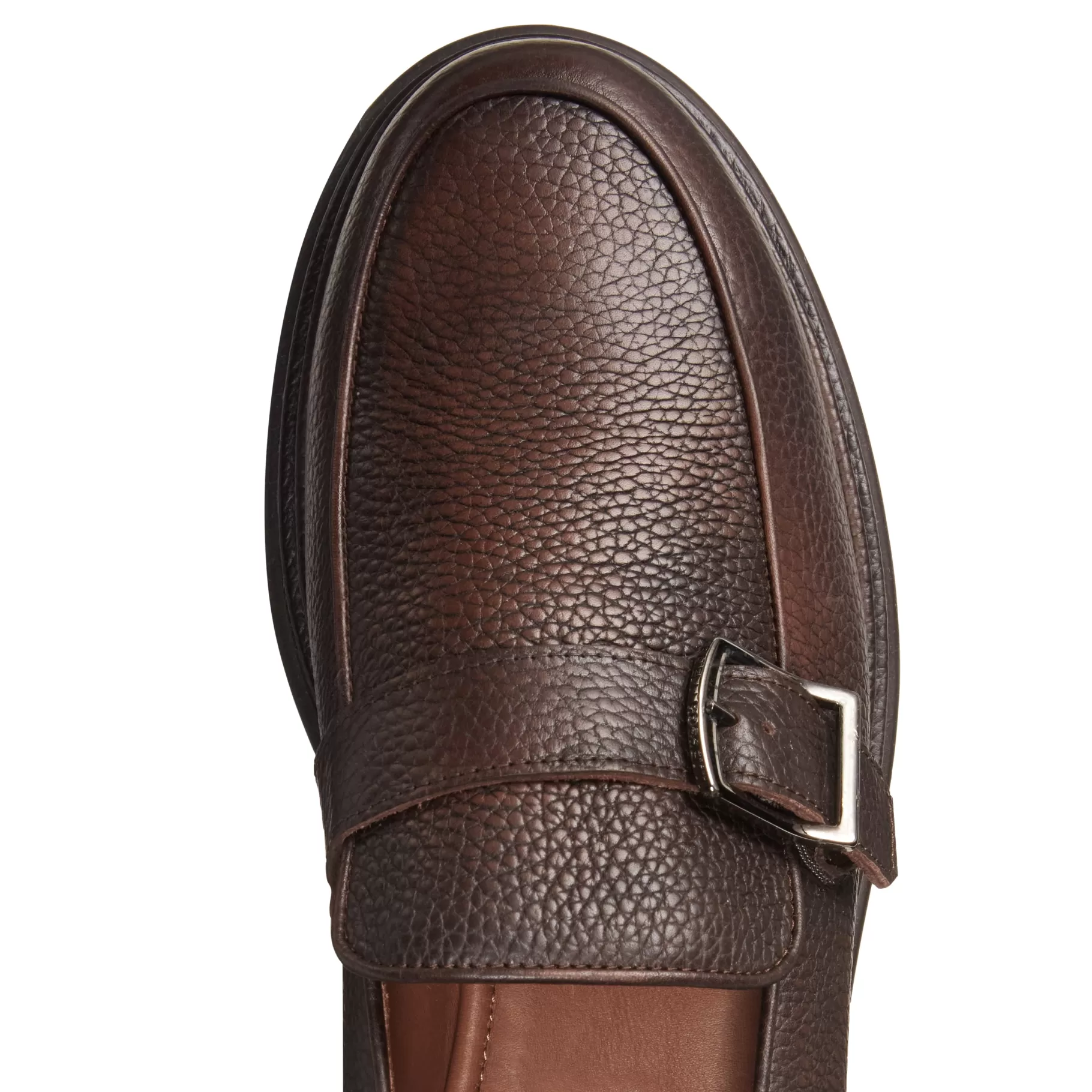 Shop Fratelli Rossetti Mocassino in pelle colore - Mogano