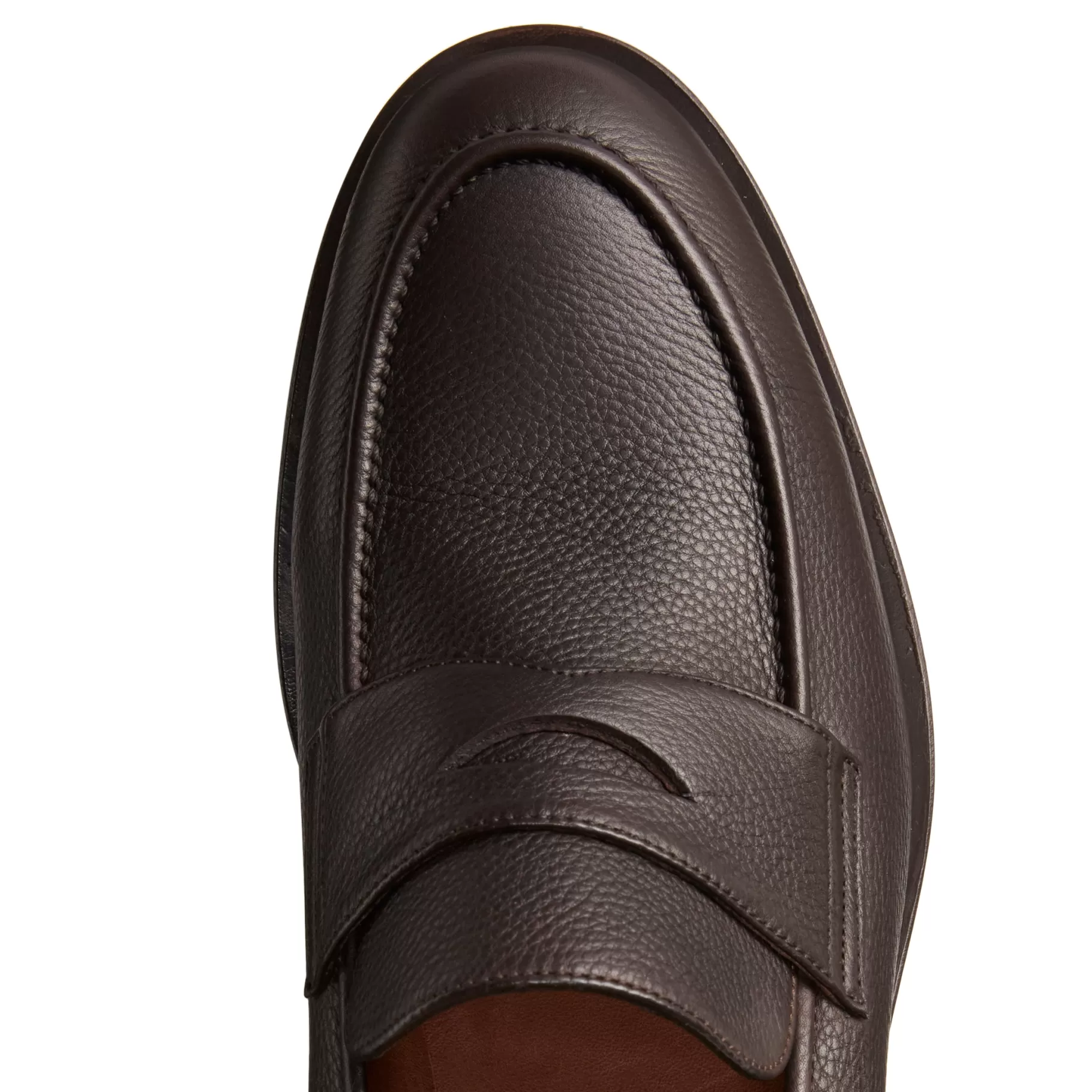 Fashion Fratelli Rossetti Mocassino in pelle colore - Mogano