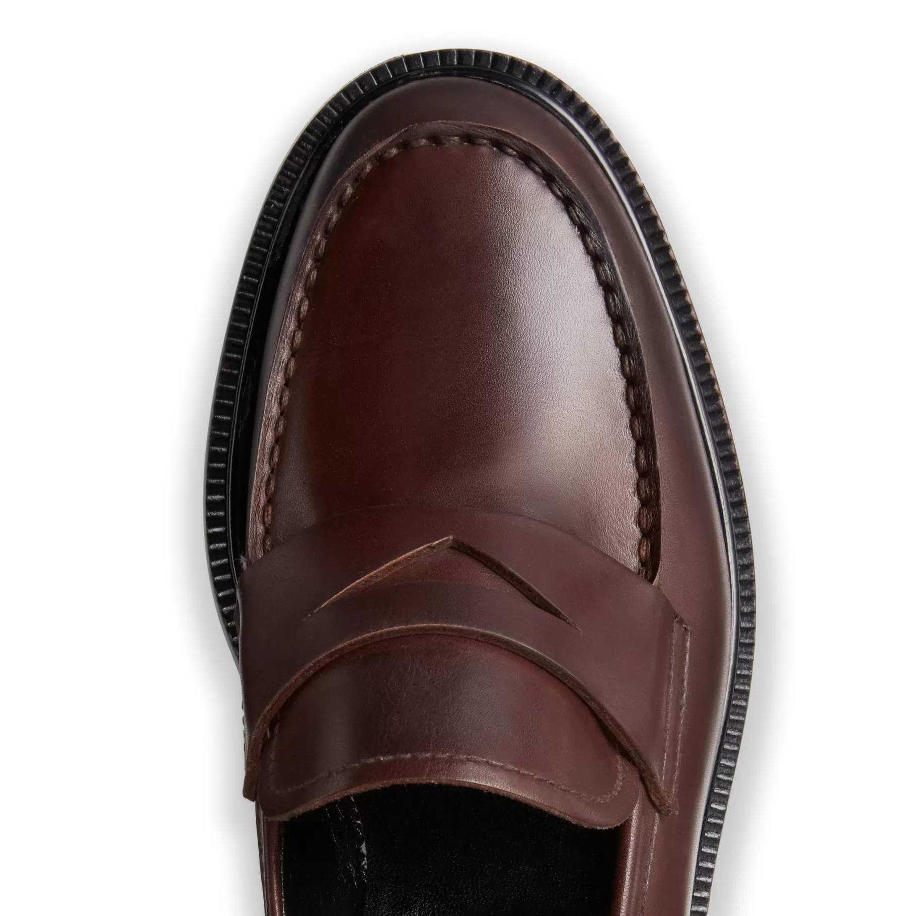 Flash Sale Fratelli Rossetti Mocassino in pelle colore - Mogano