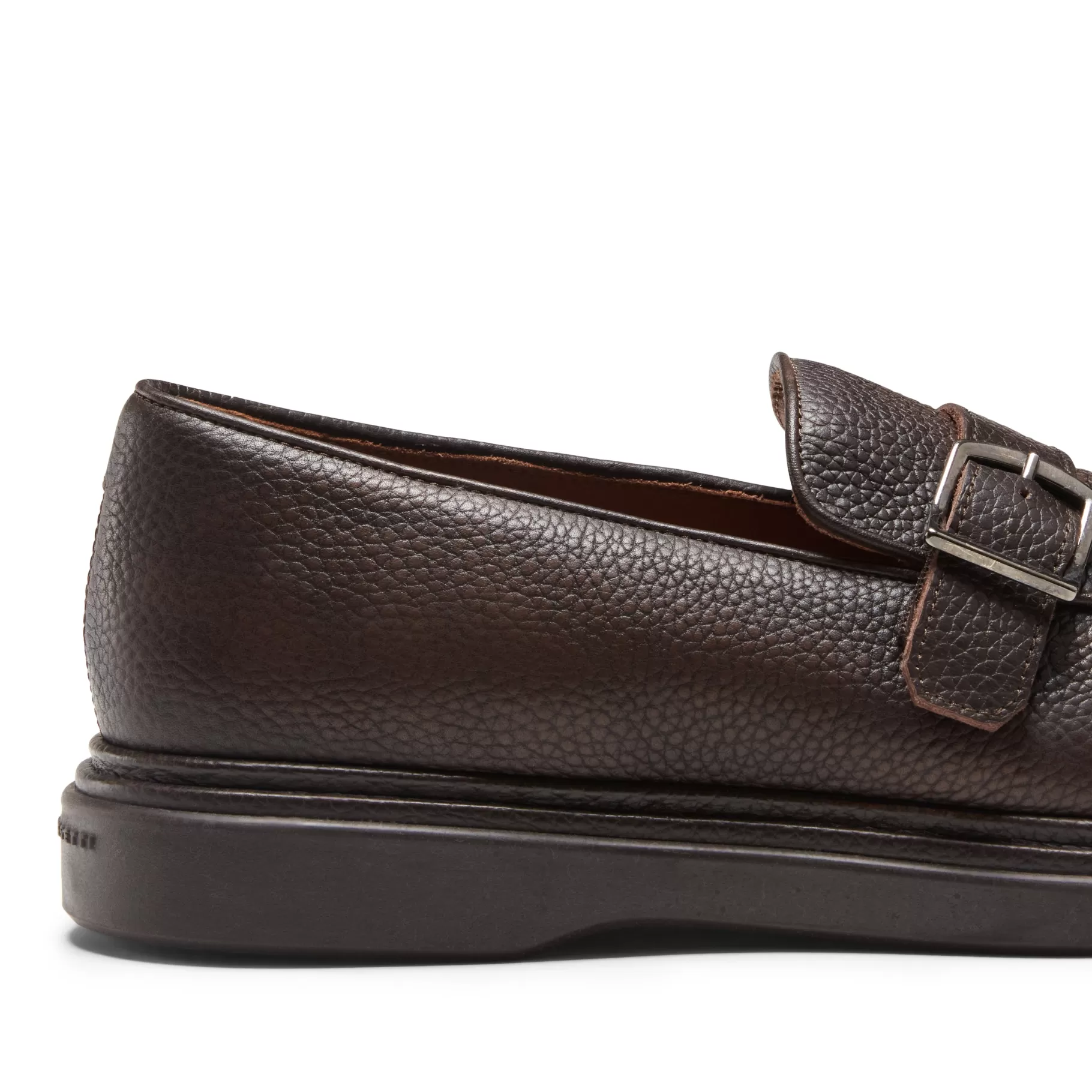 Shop Fratelli Rossetti Mocassino in pelle colore - Mogano