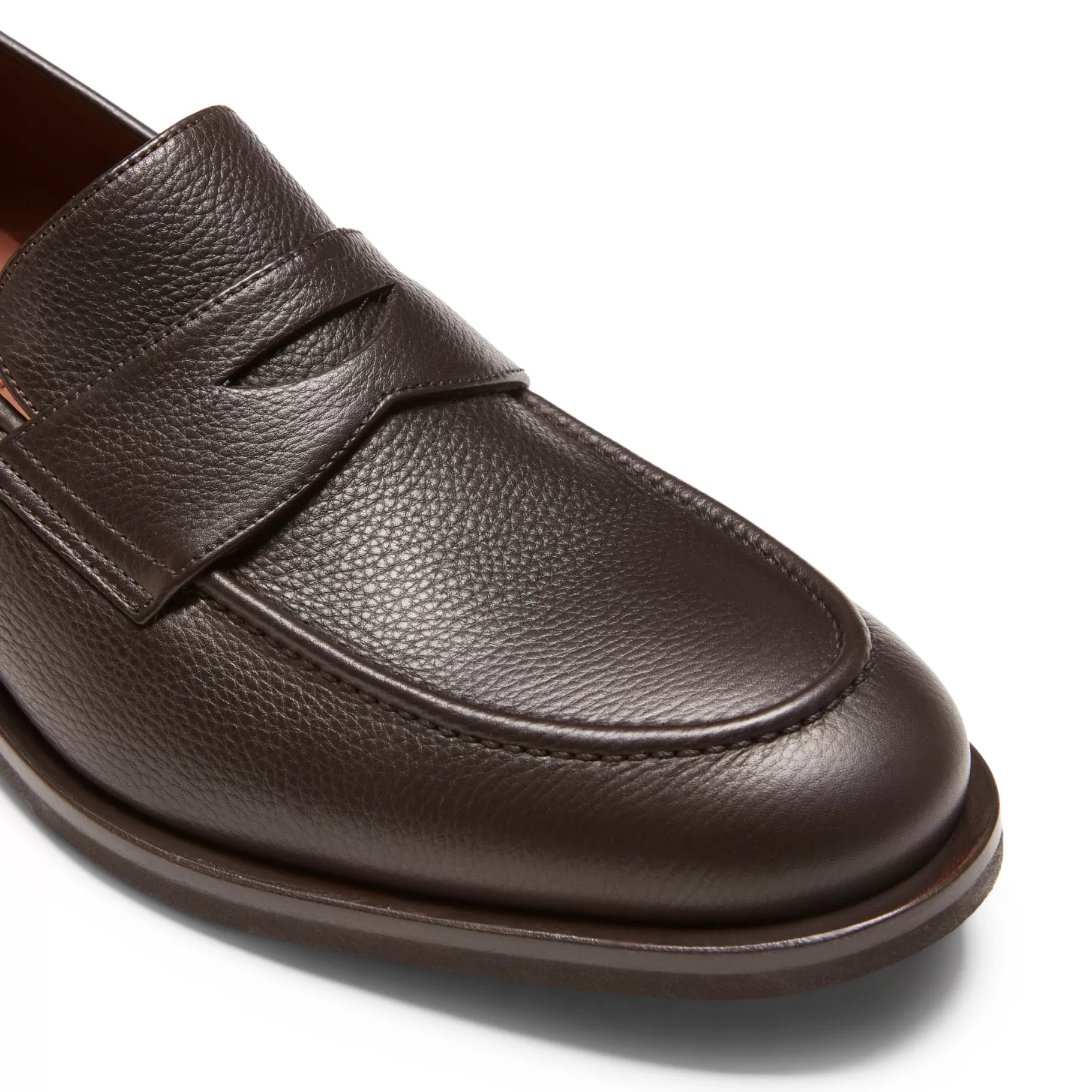Fashion Fratelli Rossetti Mocassino in pelle colore - Mogano
