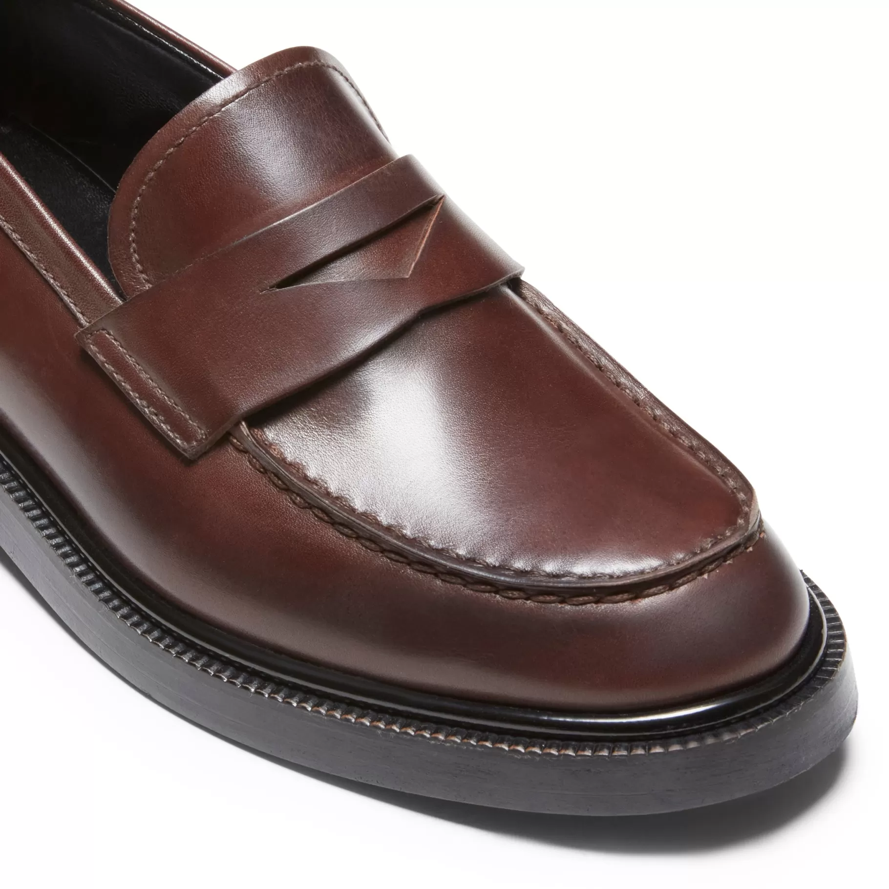 Flash Sale Fratelli Rossetti Mocassino in pelle colore - Mogano