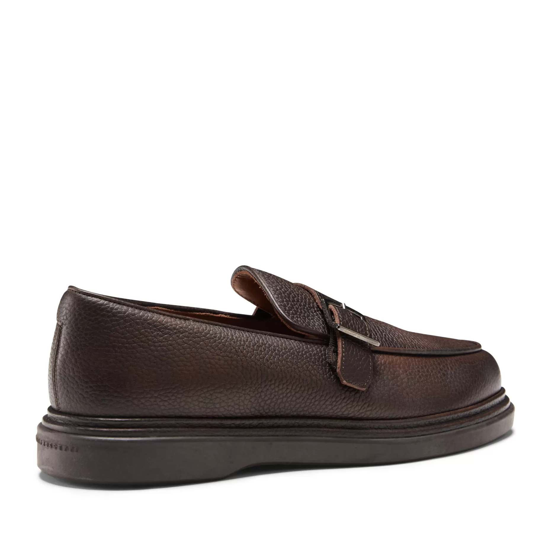 Shop Fratelli Rossetti Mocassino in pelle colore - Mogano