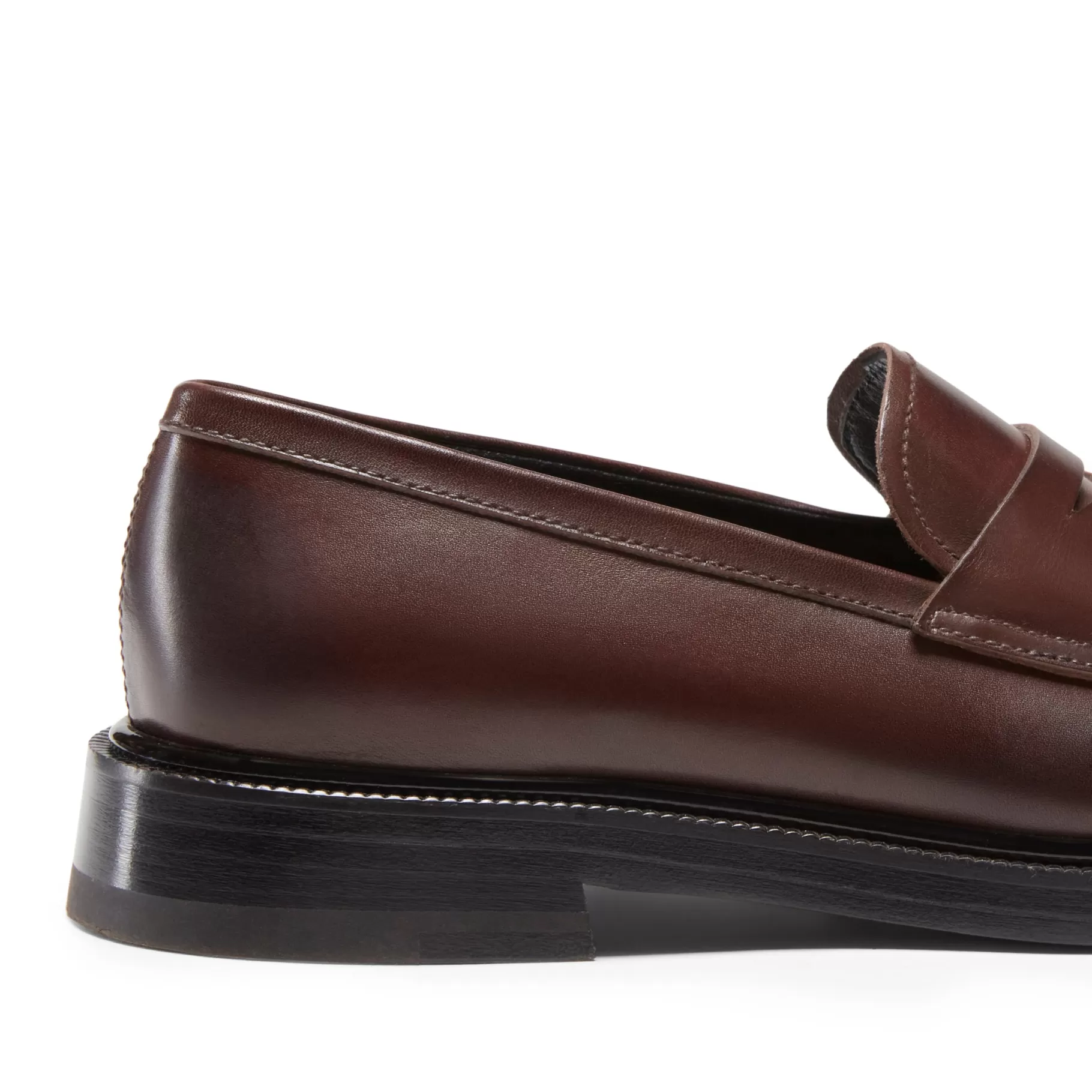 Flash Sale Fratelli Rossetti Mocassino in pelle colore - Mogano