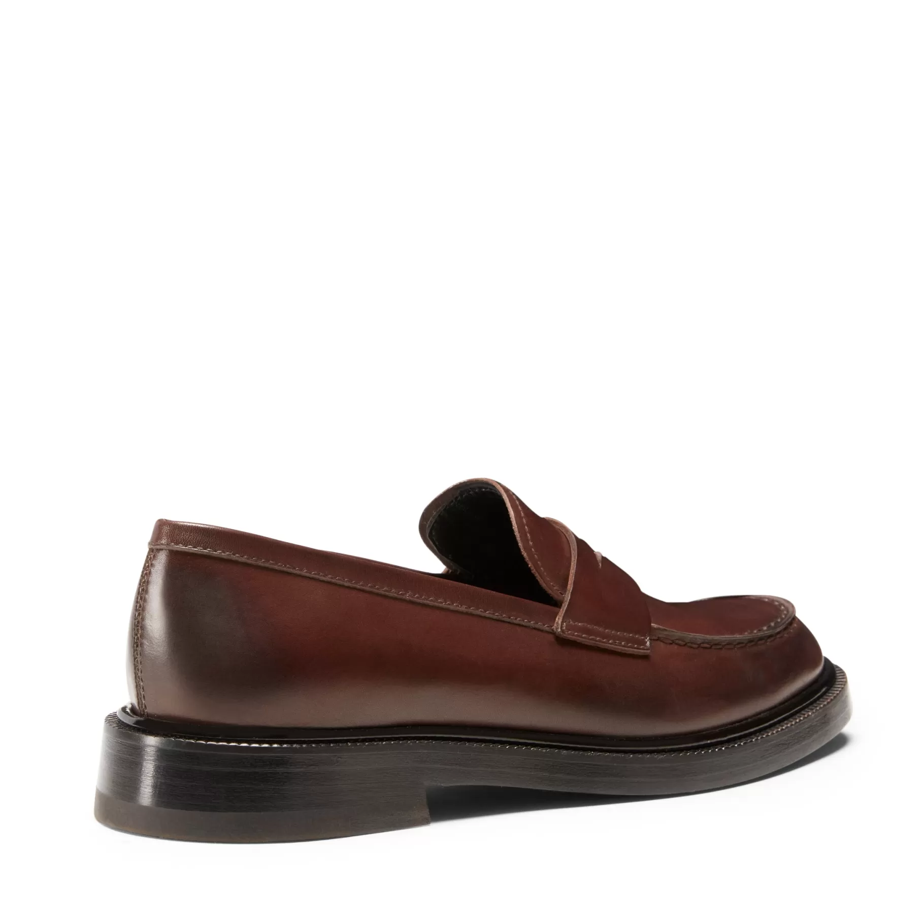Flash Sale Fratelli Rossetti Mocassino in pelle colore - Mogano