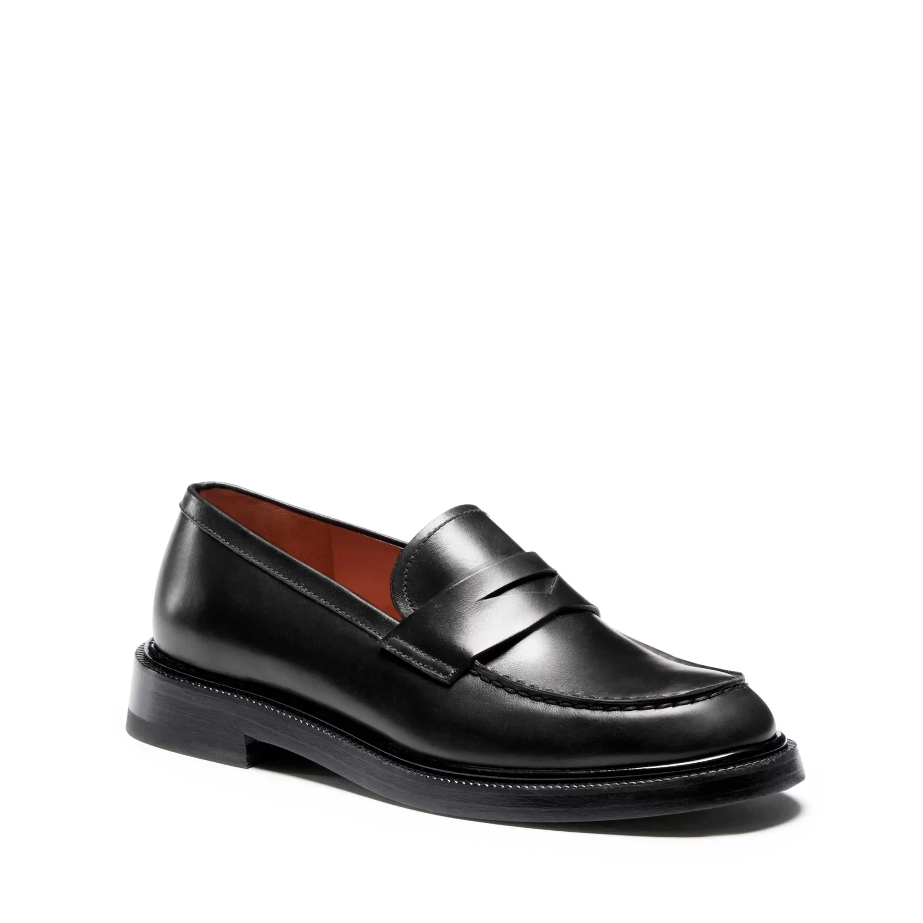 Outlet Fratelli Rossetti Mocassino in pelle colore - Nero
