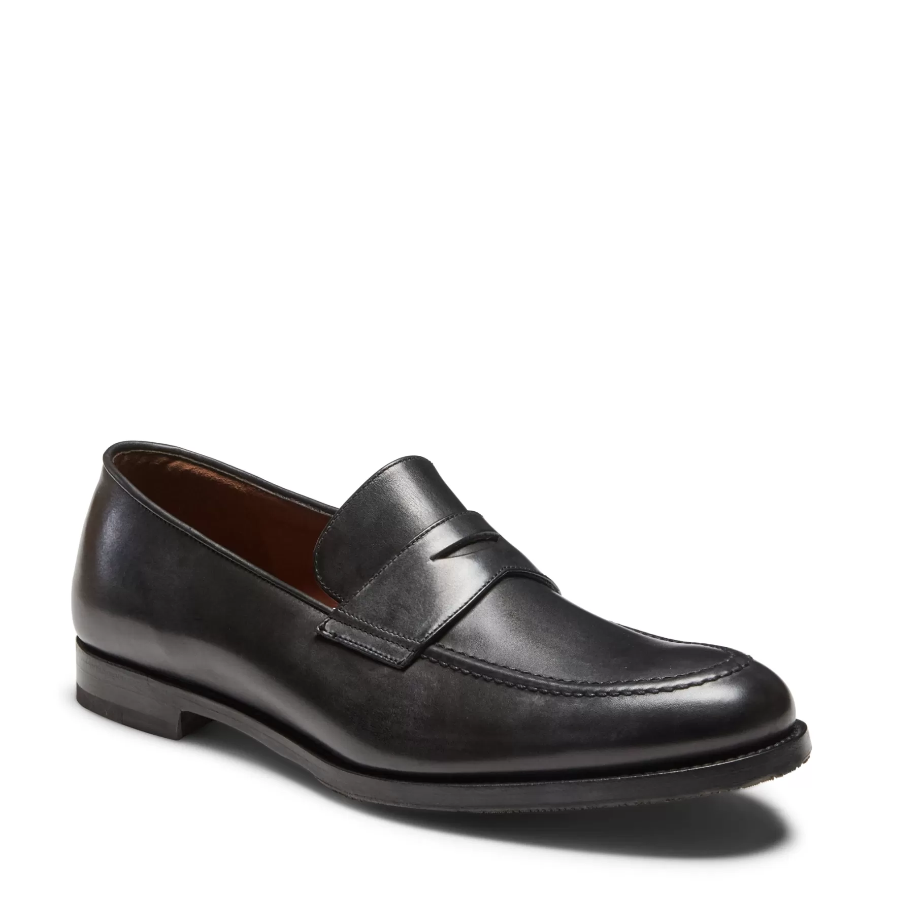 Outlet Fratelli Rossetti Mocassino in pelle colore - Nero