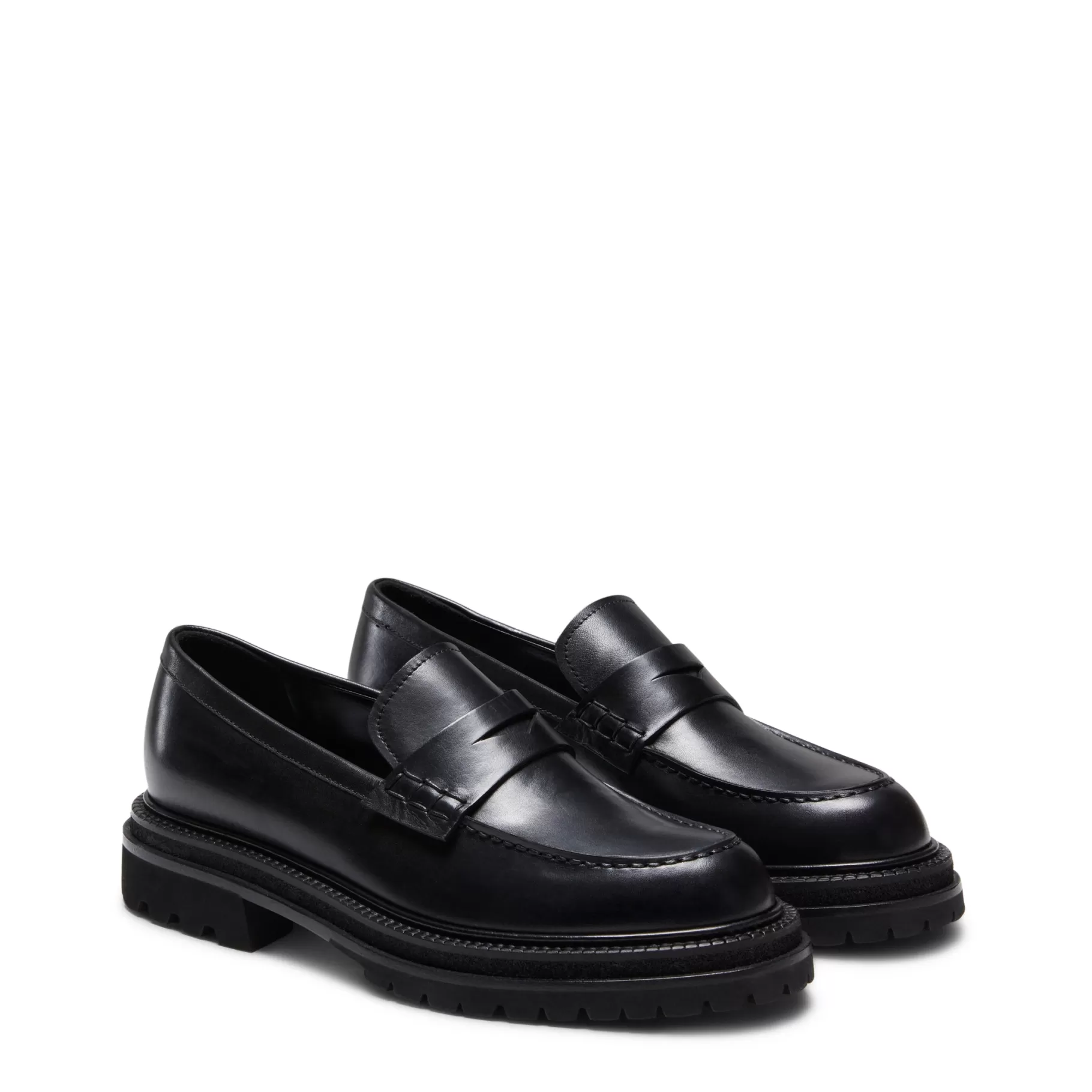 Flash Sale Fratelli Rossetti Mocassino in pelle colore - Nero