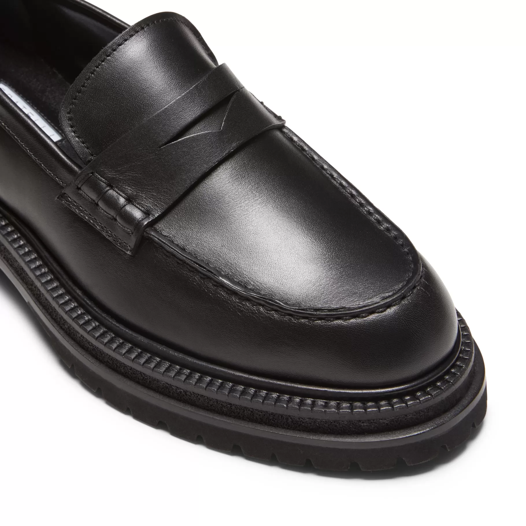 Flash Sale Fratelli Rossetti Mocassino in pelle colore - Nero