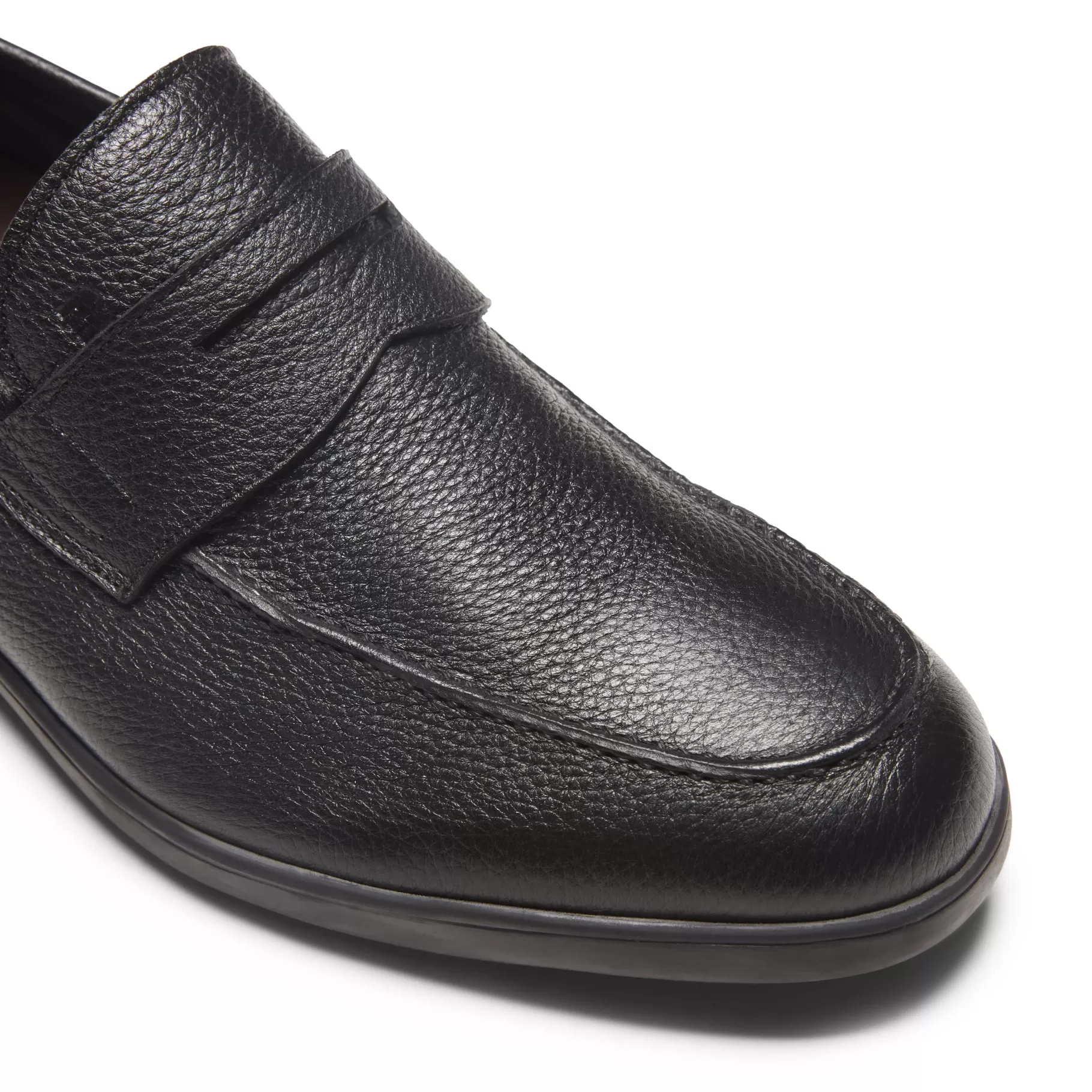 Shop Fratelli Rossetti Mocassino in pelle colore - Nero